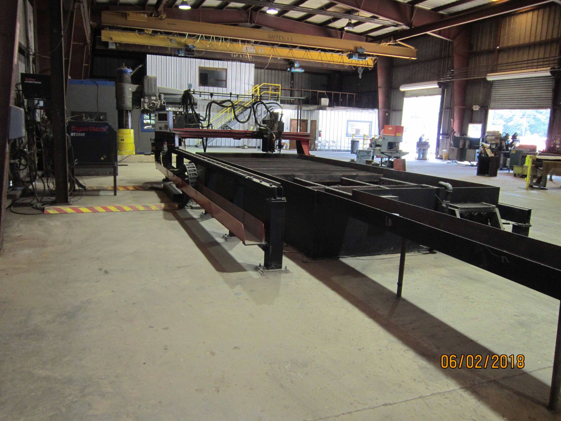 MESSER CNC PLASMA/OXY CUTTING SYSTEM, MDL. APOLLO-HSG-8, new 1998, Pilot CNC control Mdl. M282-0010, - Image 7 of 26