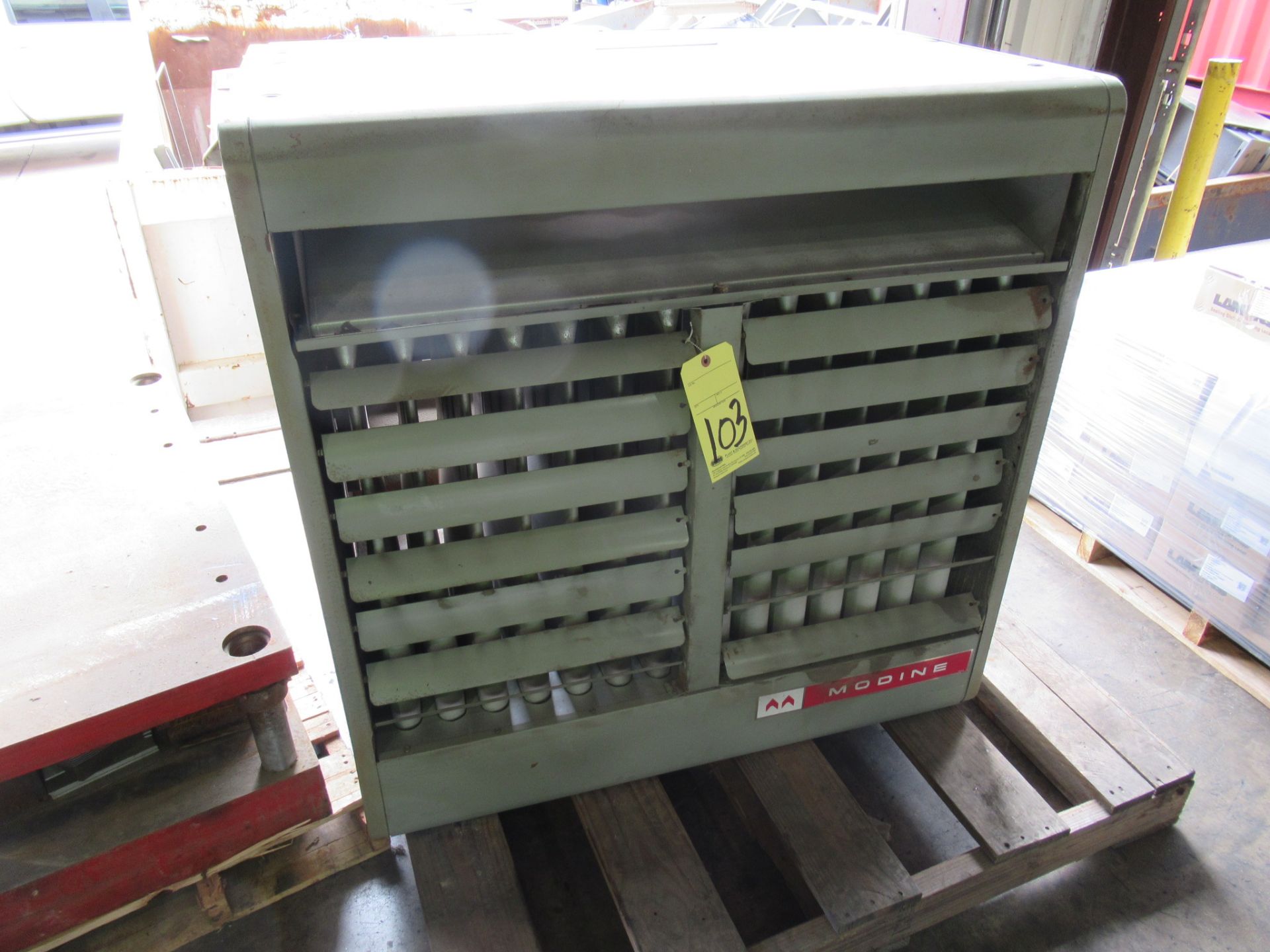 LOT OF GAS FIRED HEATERS (2), MODINE MDL. PA400AC, 400,000 BTU's max. input, S/N 0110107285, S/N N.