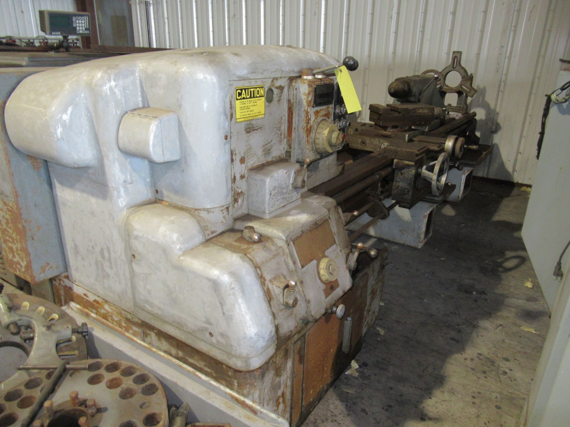 ENGINE LATHE, MONARCH 25" X 72" MDL. 2516X72, new 1971, 16" over crosslide, taper attach.,