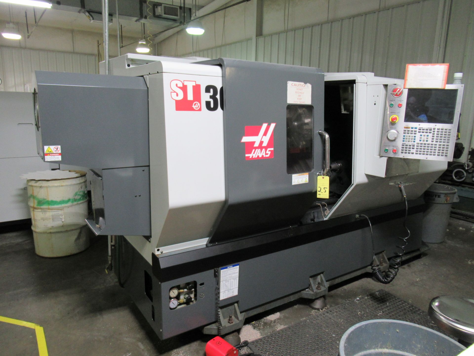 CNC LATHE, HAAS MDL. ST-30, new 2011, Haas CNC control, 31.75" max. swing, 21" max. cutting dia.,