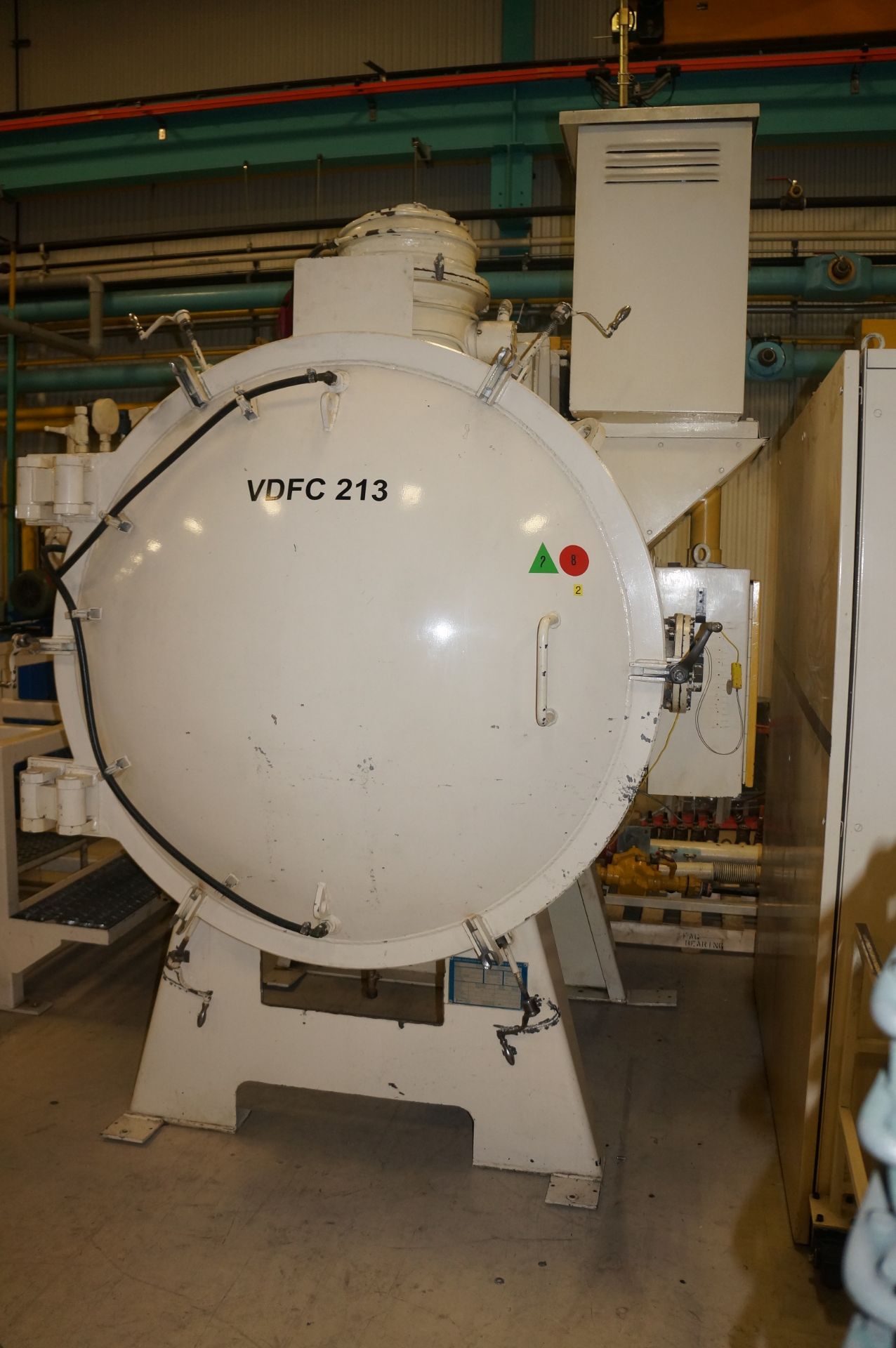 ELECTRIC VACUUM TEMPER FURNACE, ABAR IPSEN MDL. VDFC 213, Min. 300°F/Max. 1300°F temp., 575V/3/60/94 - Image 5 of 9