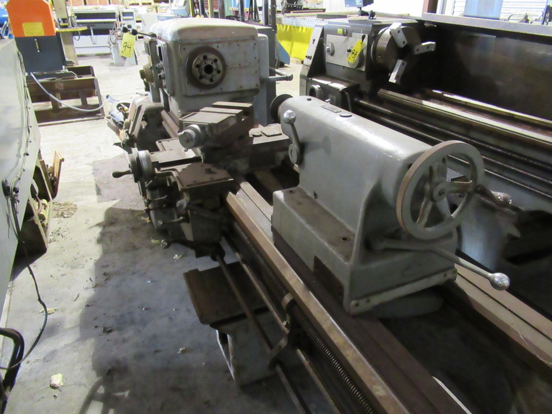 ENGINE LATHE, MONARCH 25" X 72" MDL. 2516X72, new 1971, 16" over crosslide, taper attach., - Image 4 of 5