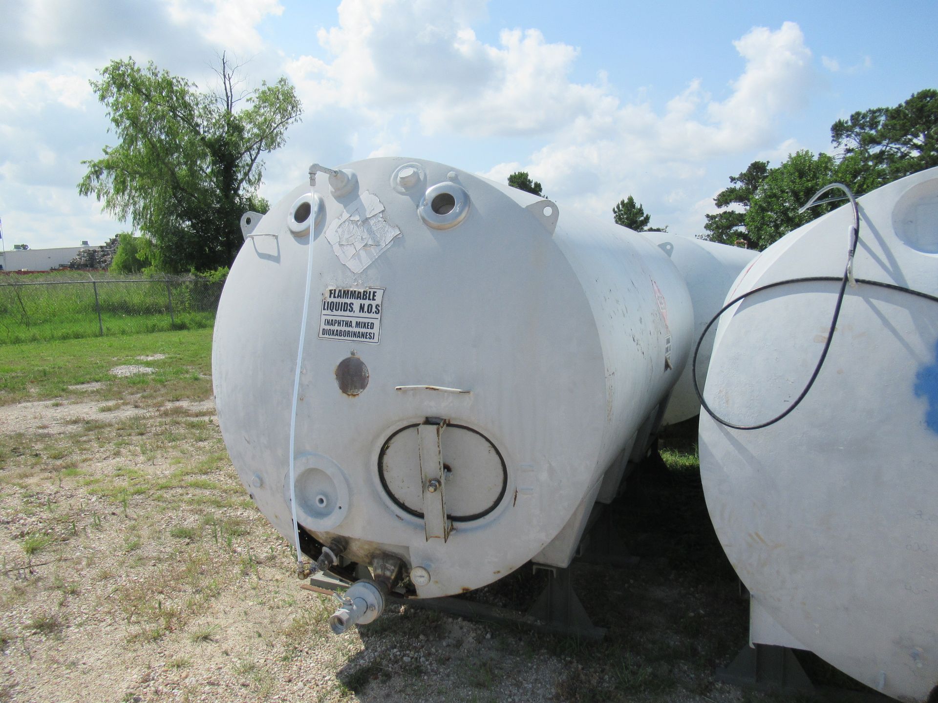 STORAGE TANK, 2,000 GALLON CHERRY-BURRELL MDL. HCWE, 316 SS double walled, 3,515 lbs, S/N 2000-55- - Image 3 of 3