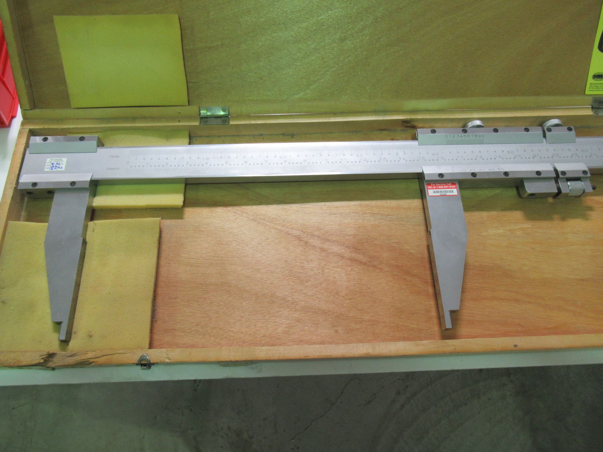 VERNIER CALIPER, 80" (Location C: Moore Fabrication, 5645 Northdale Street, Houston, TX 77087) - Image 2 of 3