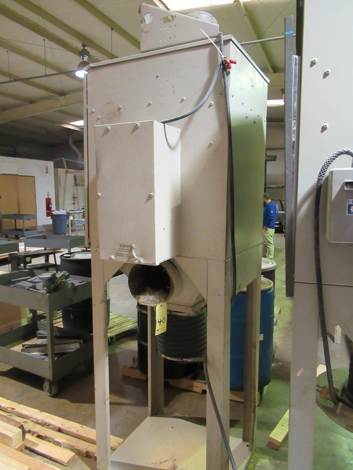 DUST COLLECTION SYSTEM, A.F. INTERNATIONAL ARRESTALL (Location C: Moore Fabrication, 5645