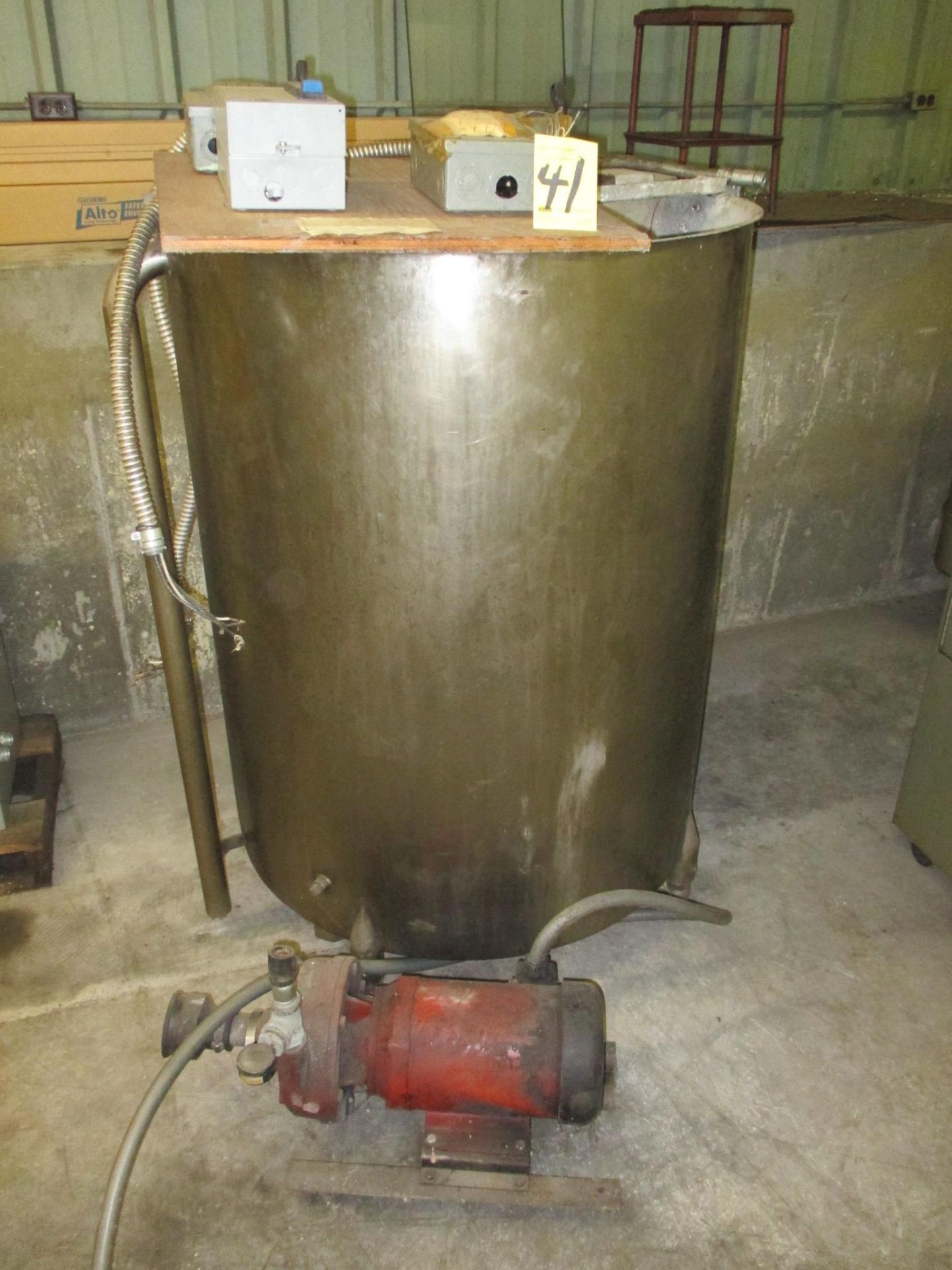 NON-MAGNETIC TANK, stainless steel