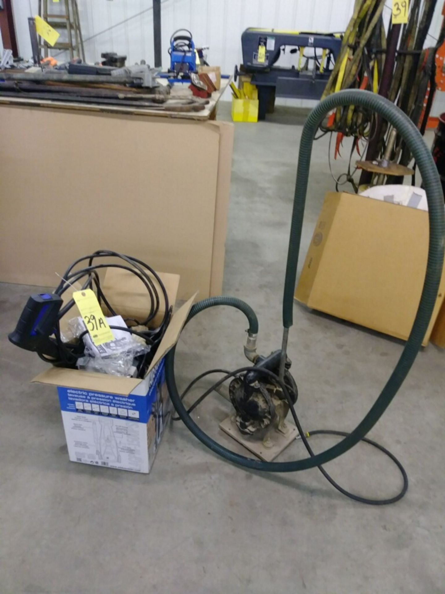 ELECTRIC PRESSURE WASHER & DIAPHRAGM PUMP