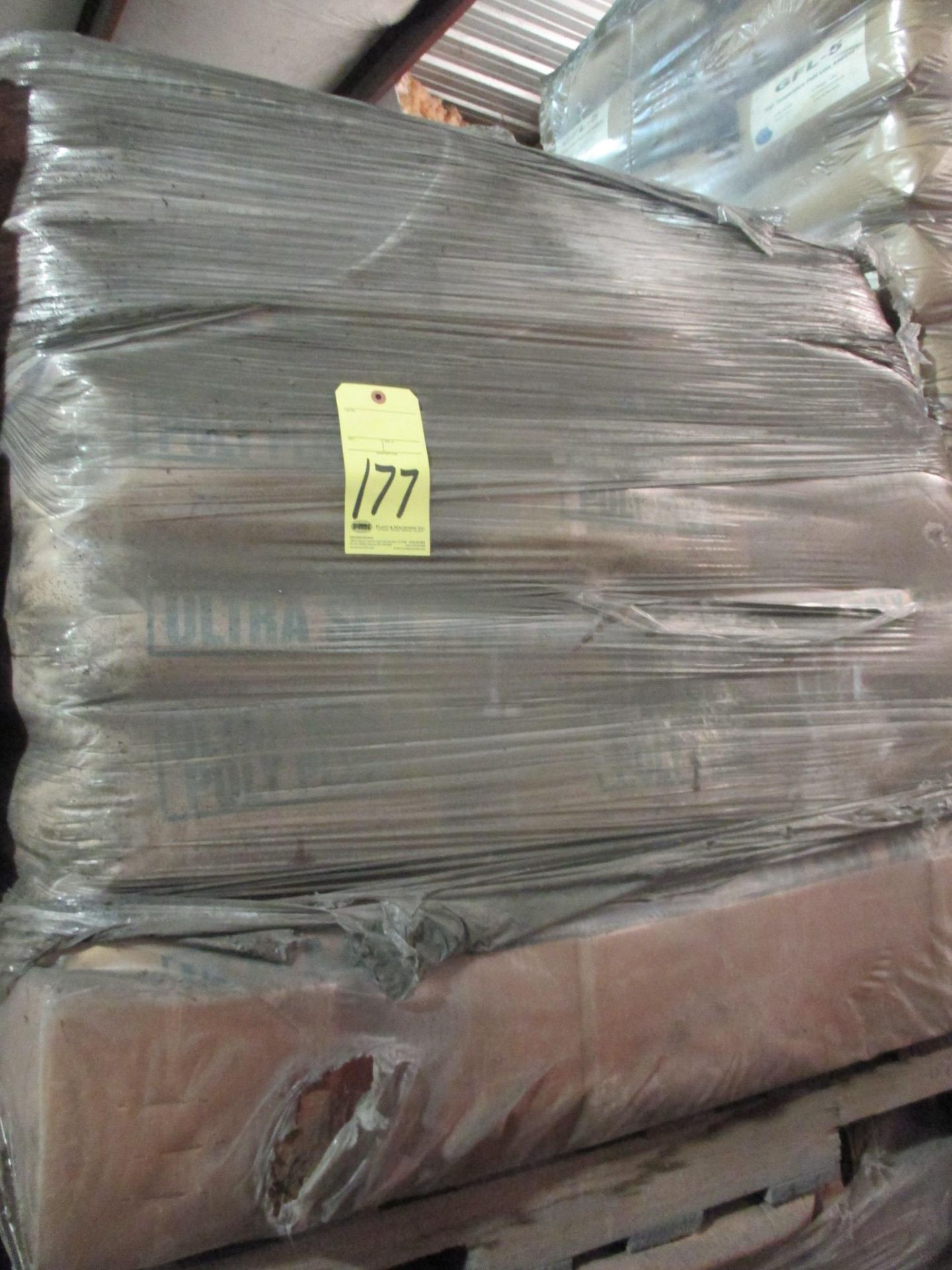 LOT OF ULTRA POLY SEAL PLUG (approx. (80) 50 lb. bags)