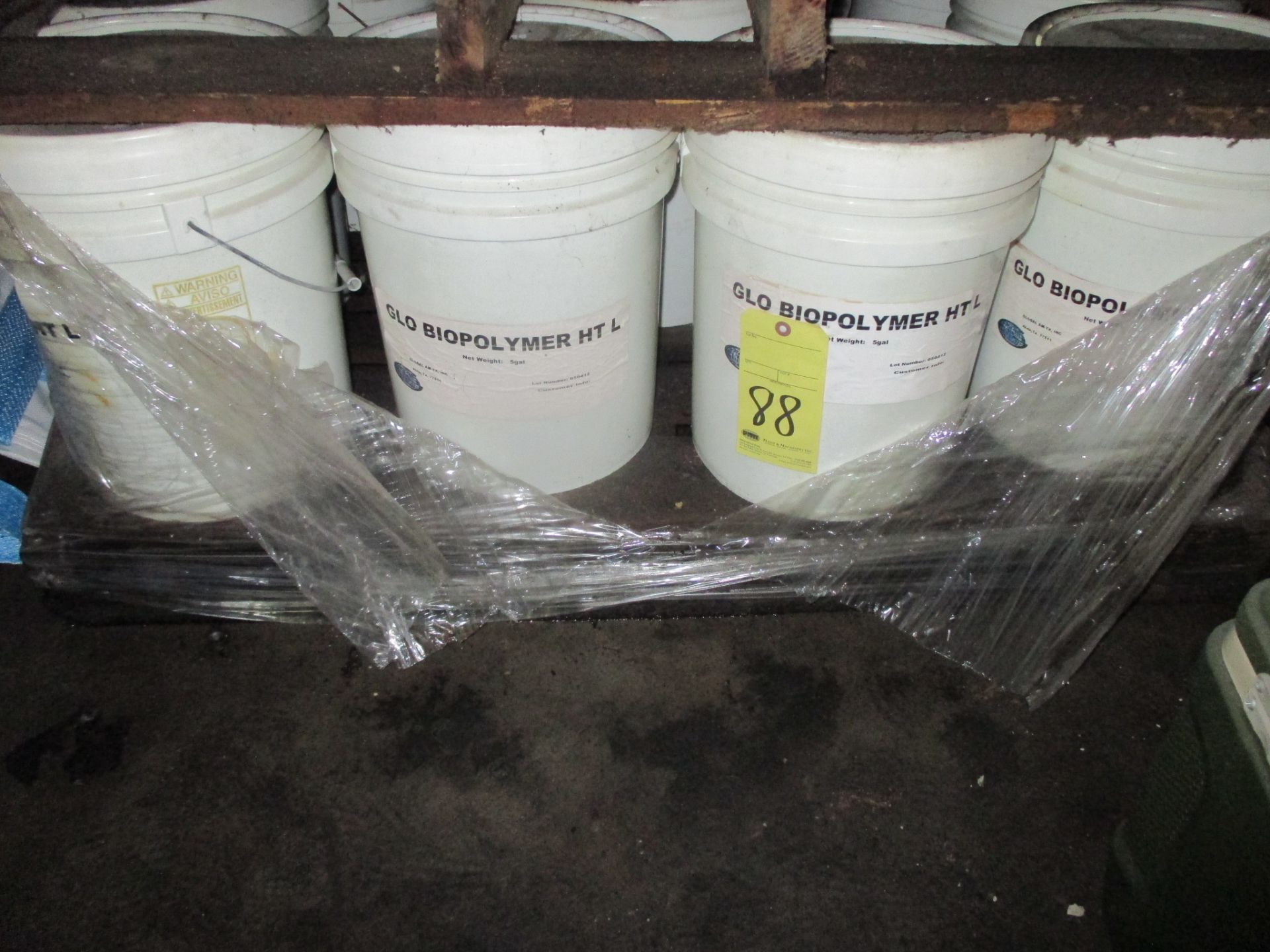 LOT OF POLYMER HTL (approx. (16) 5 gal. buckets)