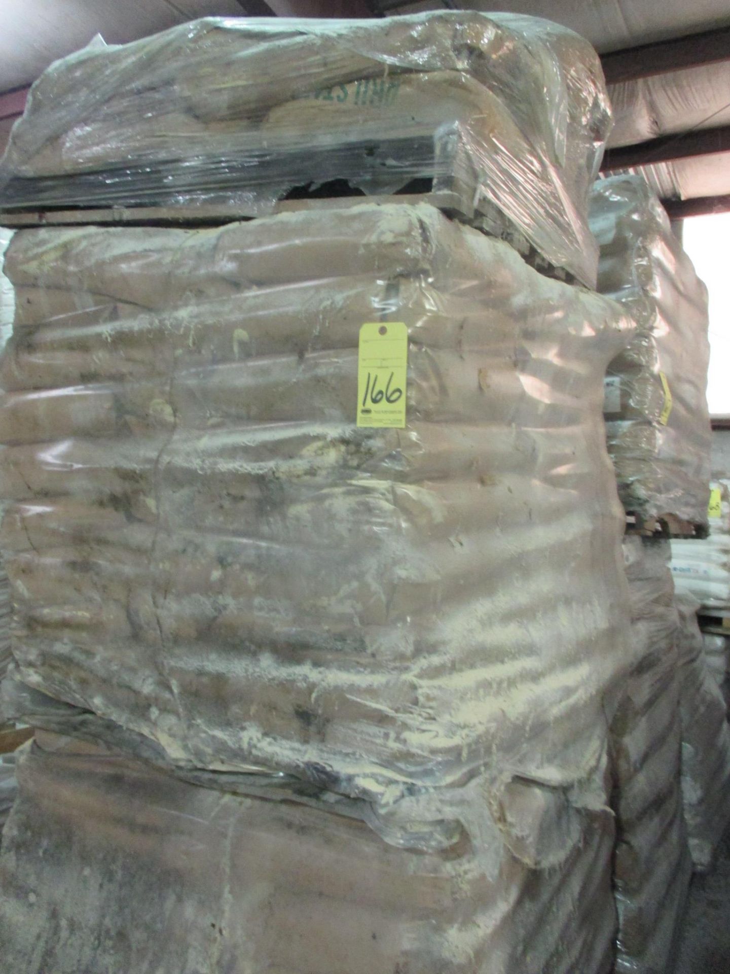 LOT OF YELLOW STARCH (approx. (100) 50 lb. bags)