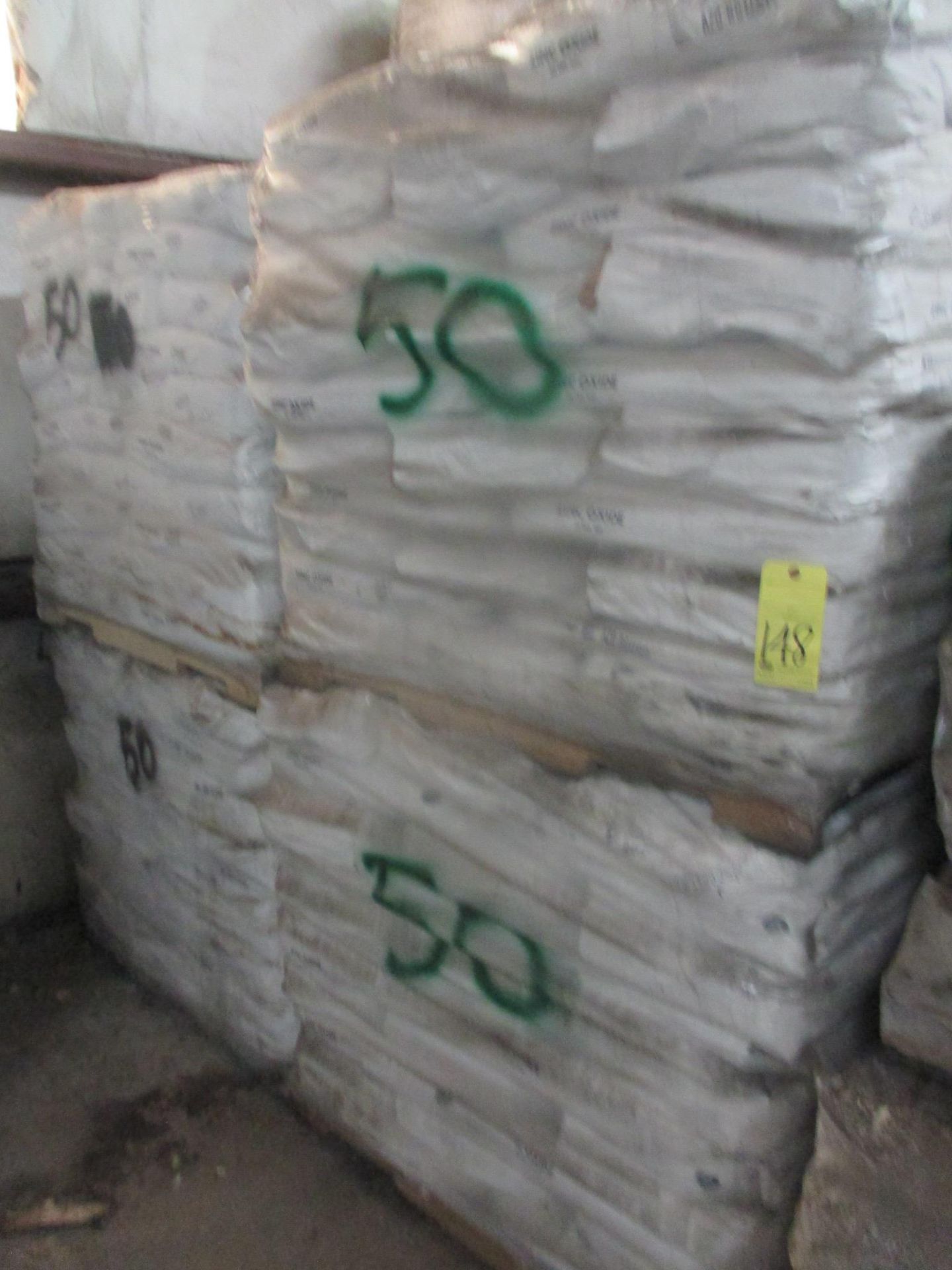 LOT OF ZINC OXIDE (approx. (233) 50 lb. bags)