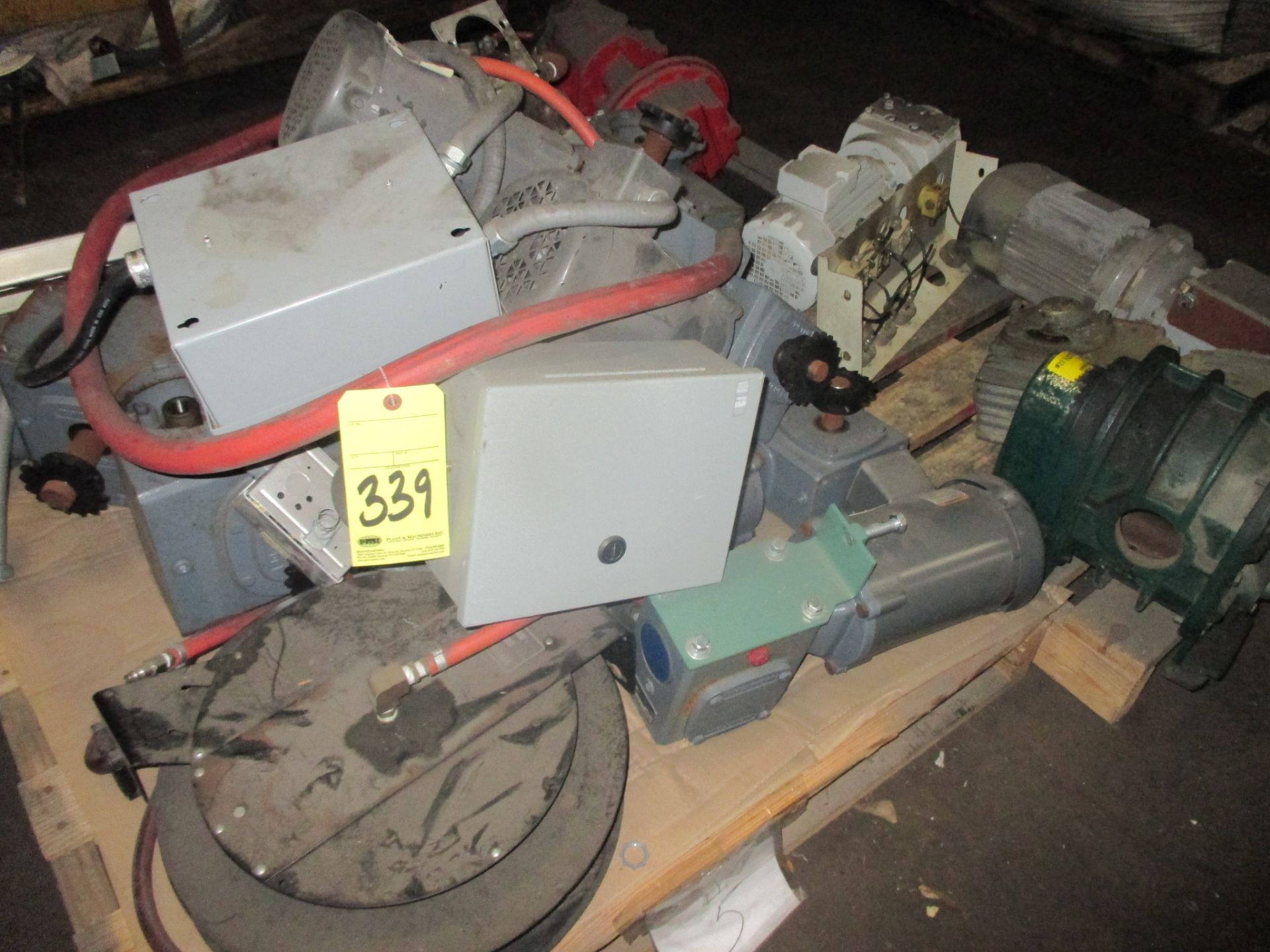 LOT OF SHOP EQUIPMENT, misc. (on 1 pallet)