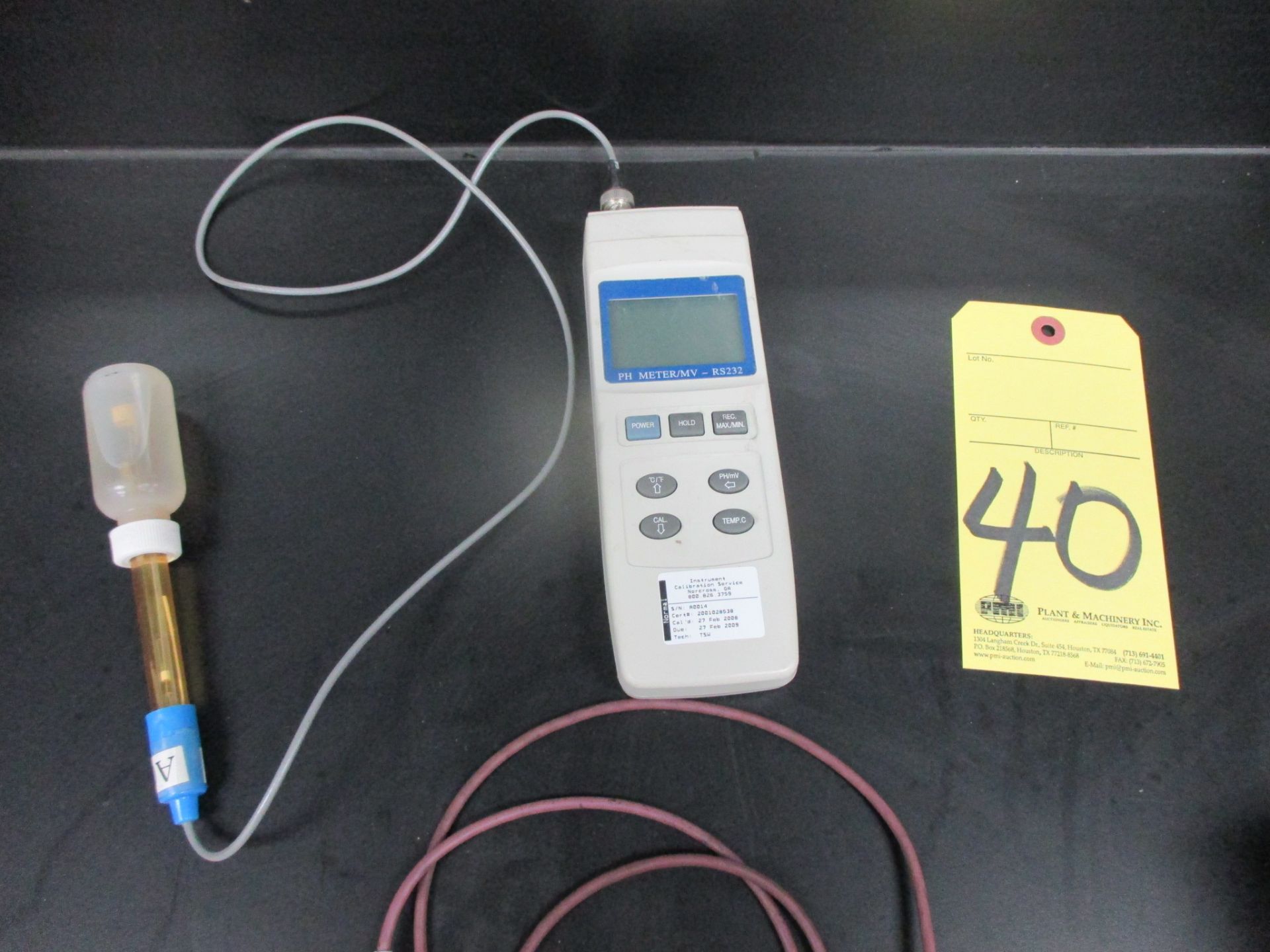 PH METER, Mdl. MV-RS232