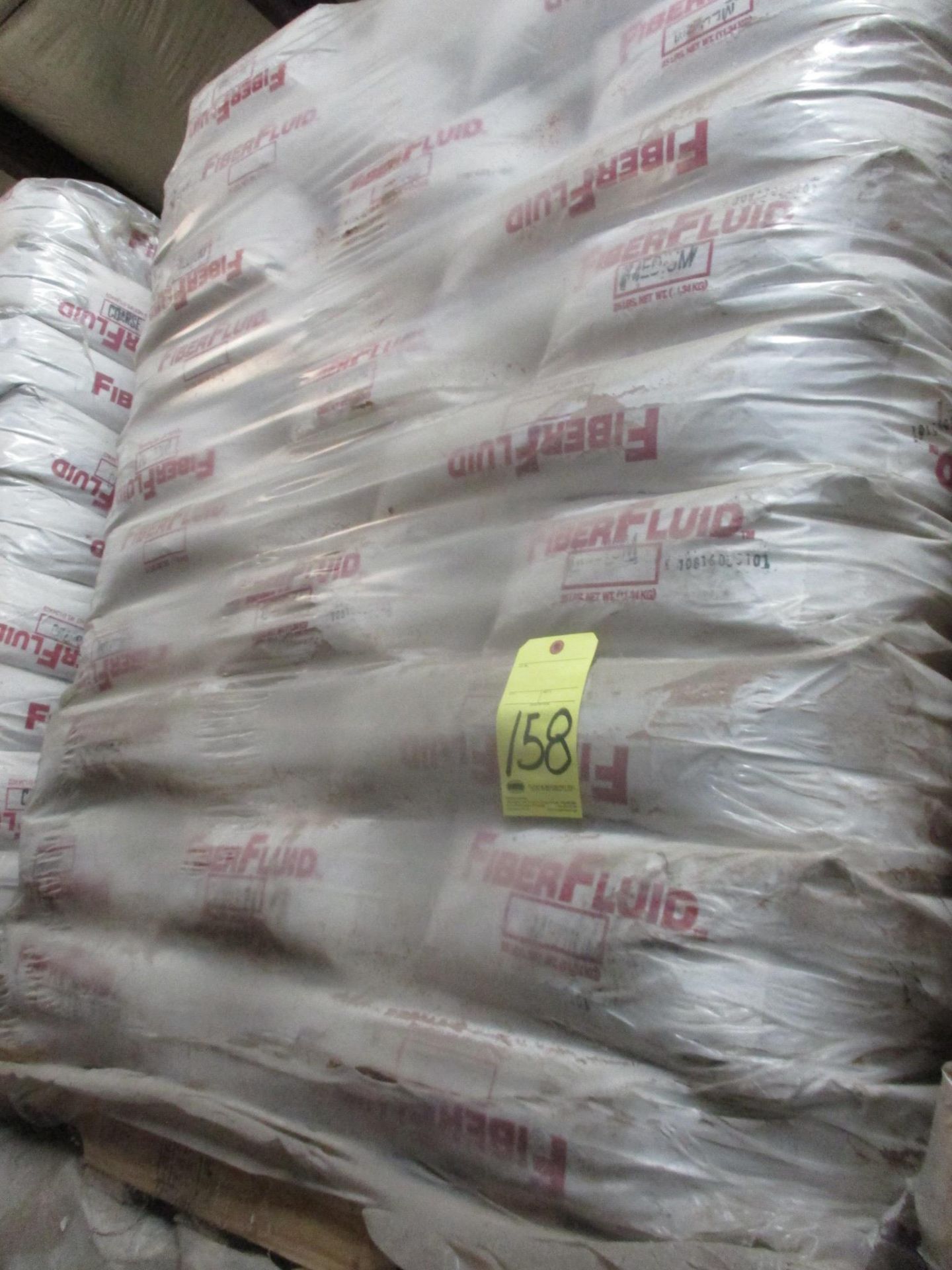 LOT OF FIBER FLUID (coarse) (approx. (350) 25 lb. bags)
