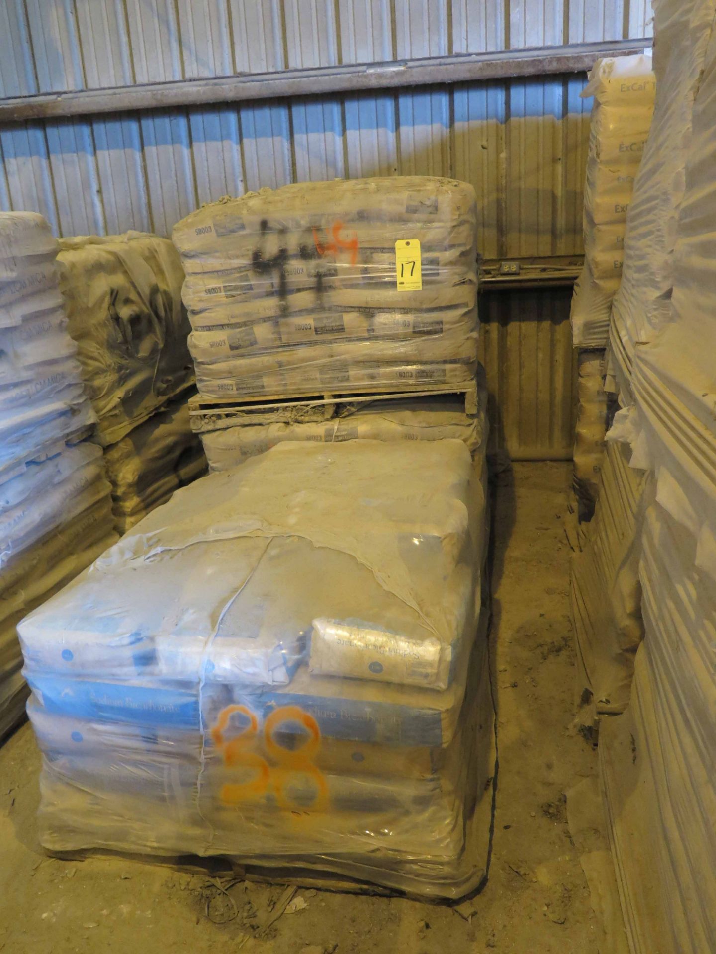 LOT OF SODIUM BICARBONATE (approx. (148) 50 lb. bags on two pallets) (Location #1: 374 Walter - Image 2 of 2