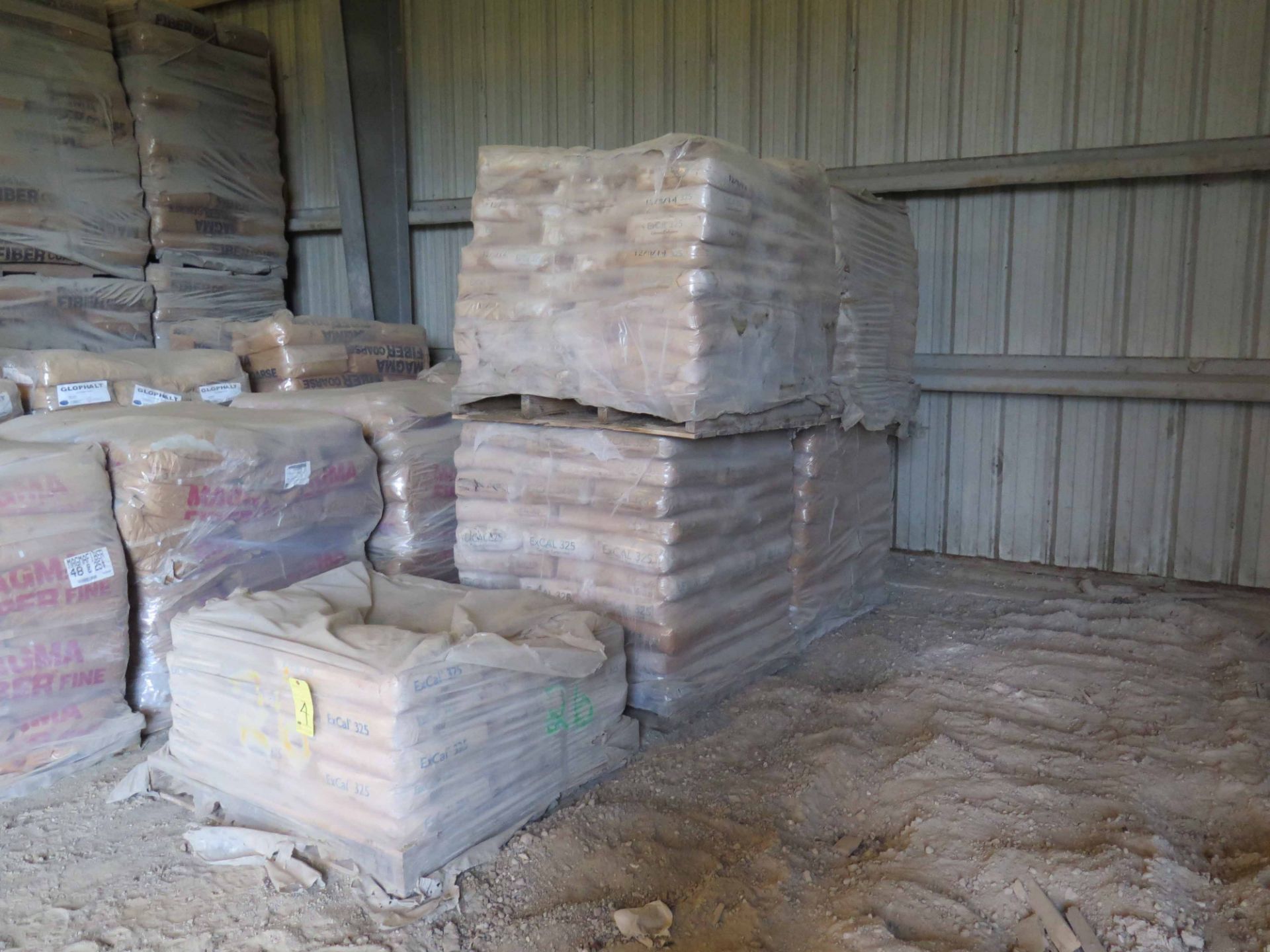 LOT OF EXCAL 325 (approx. (266) 50 lb. bags) (Location #1: 374 Walter White Road, Trinity, TX