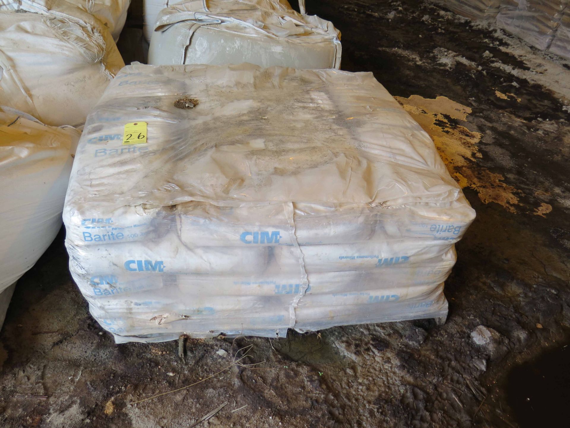 LOT OF BARITE (approx. 14 bags) (Location #1: 374 Walter White Road, Trinity, TX 75862)'