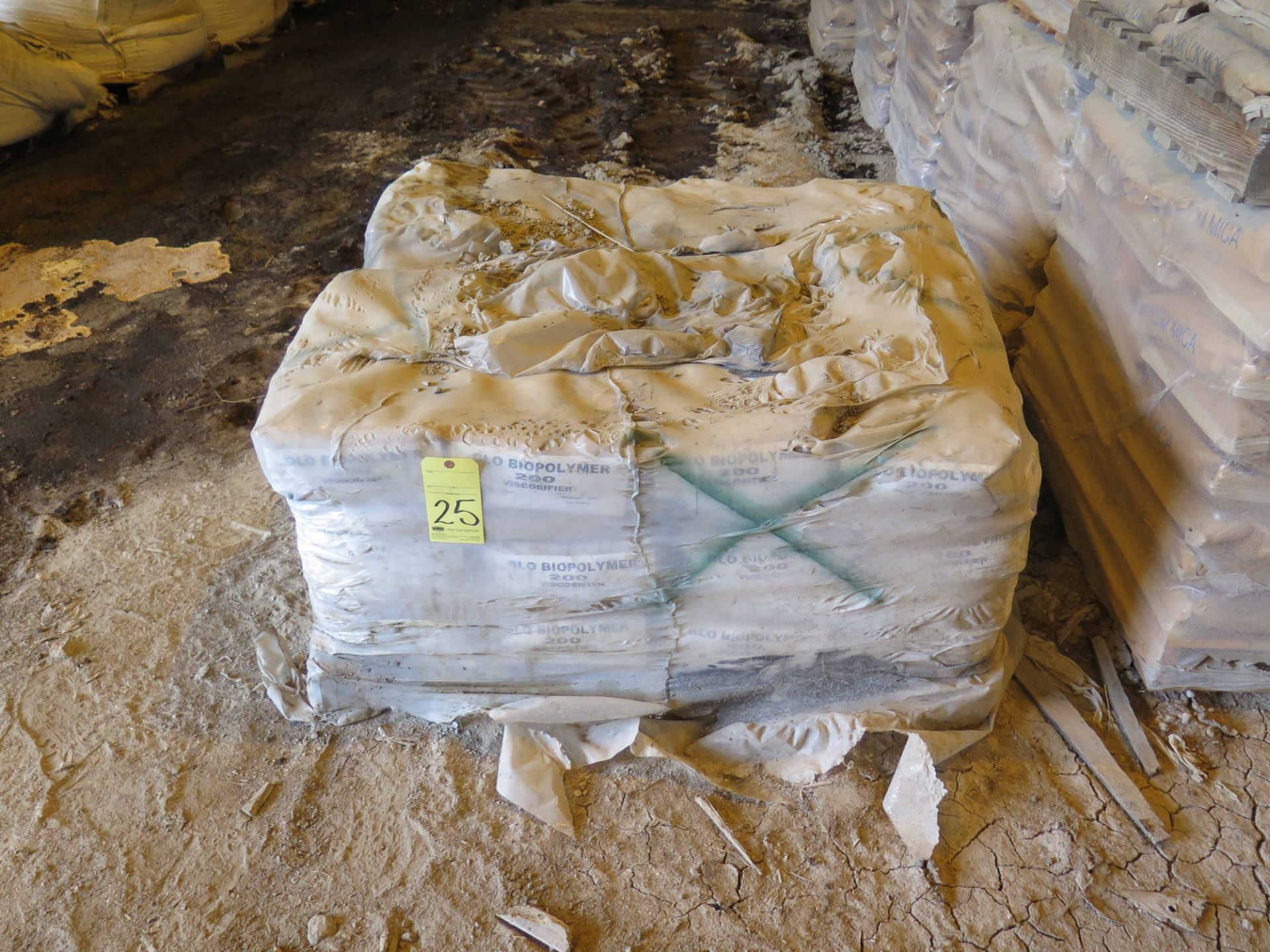 LOT OF GLO BIOPOLYMER 200 (XG) (approx. (41) 25 lb. bags) (Location #1: 374 Walter White Road,