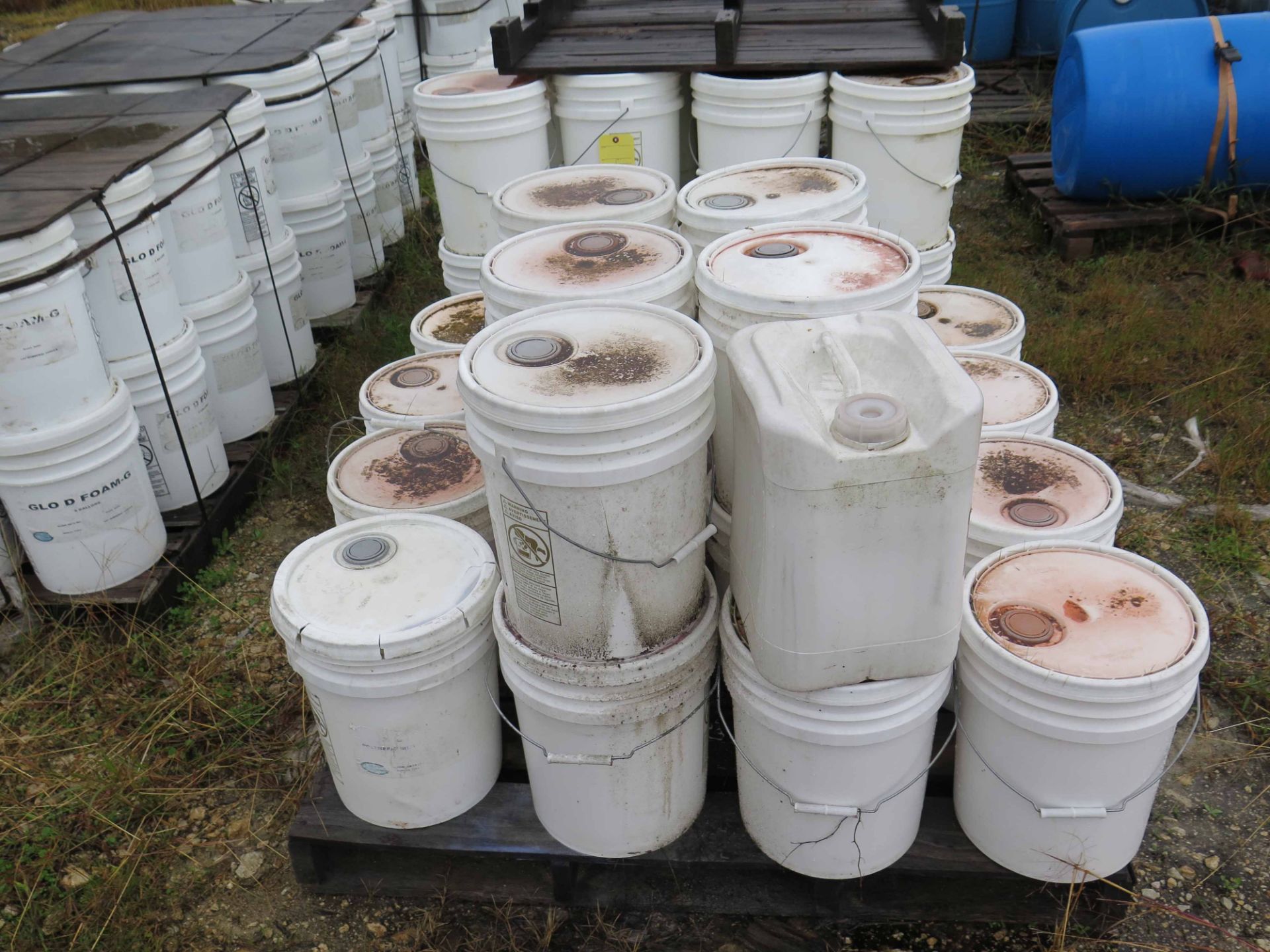 LOT OF GLO EZ, PHPA (approx. (51) 5 gal. buckets) (Location #1: 374 Walter White Road, Trinity, TX - Image 2 of 2