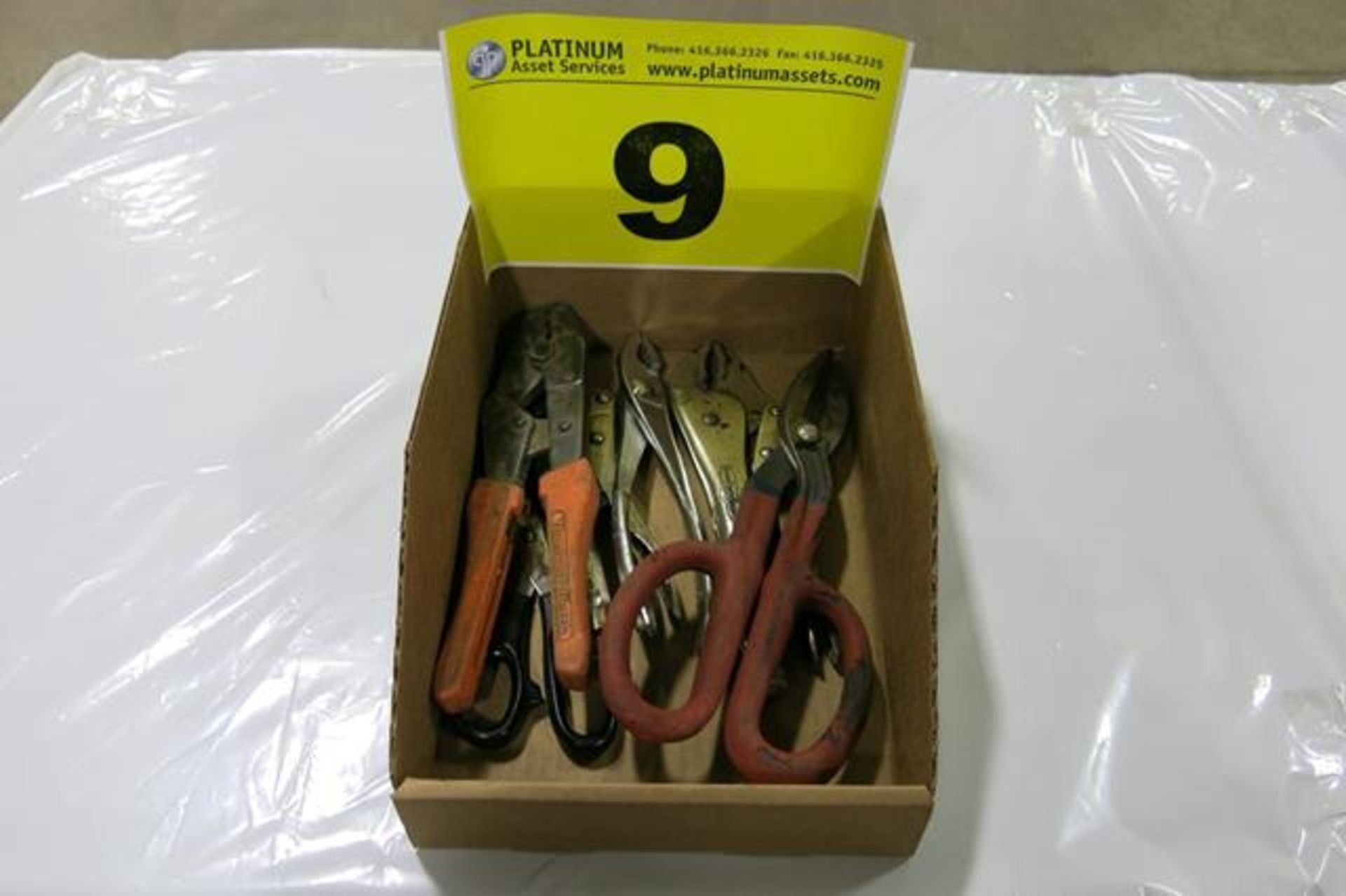 LOT OF WRENCHES, METAL CUTTERS AND CLAMPS