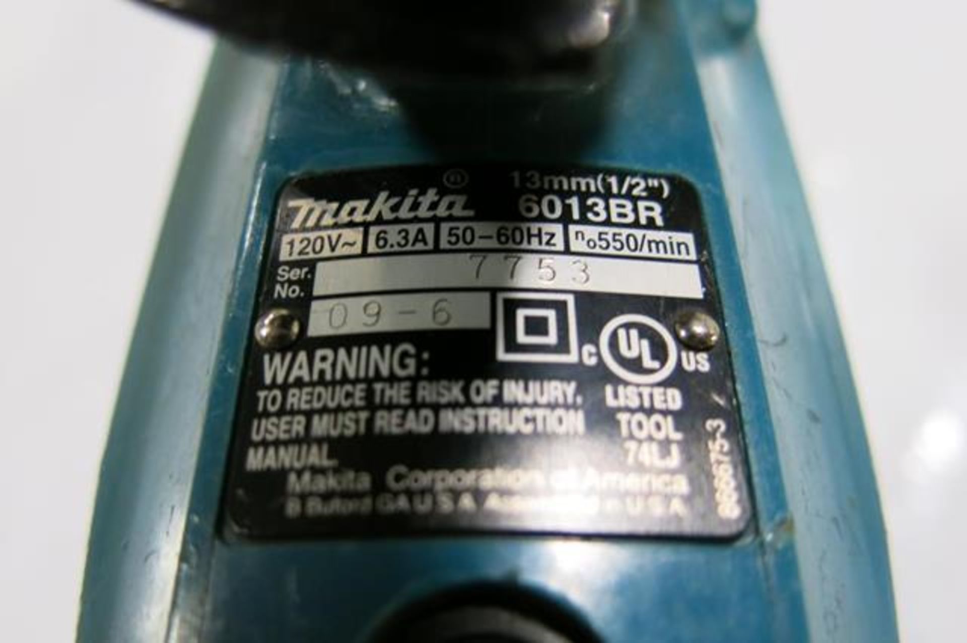 MAKITA, 6013BR, 1/2", DRILL - Image 3 of 3