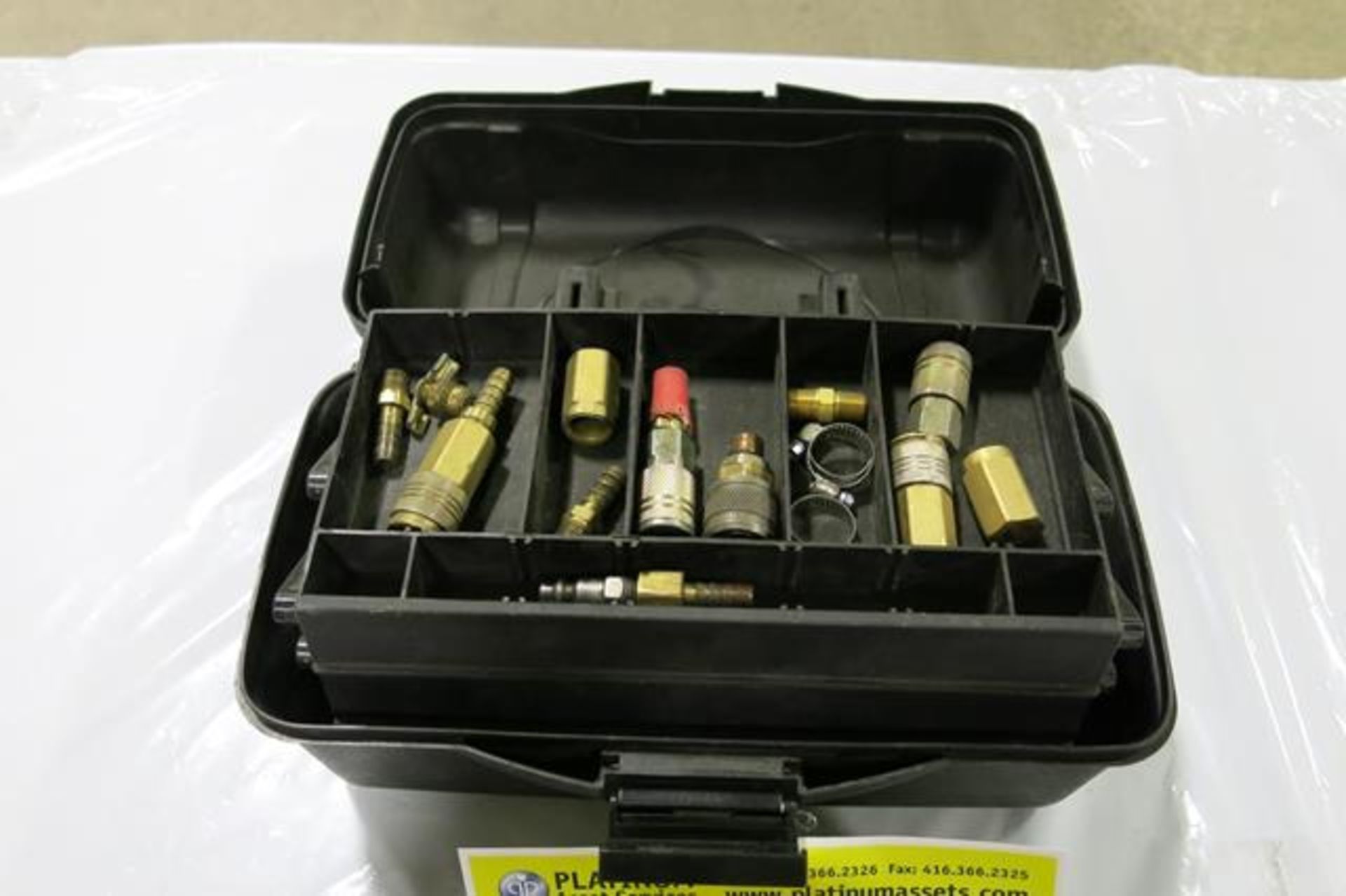 TOOLBOX WITH PNEUMATICS FITTINGS