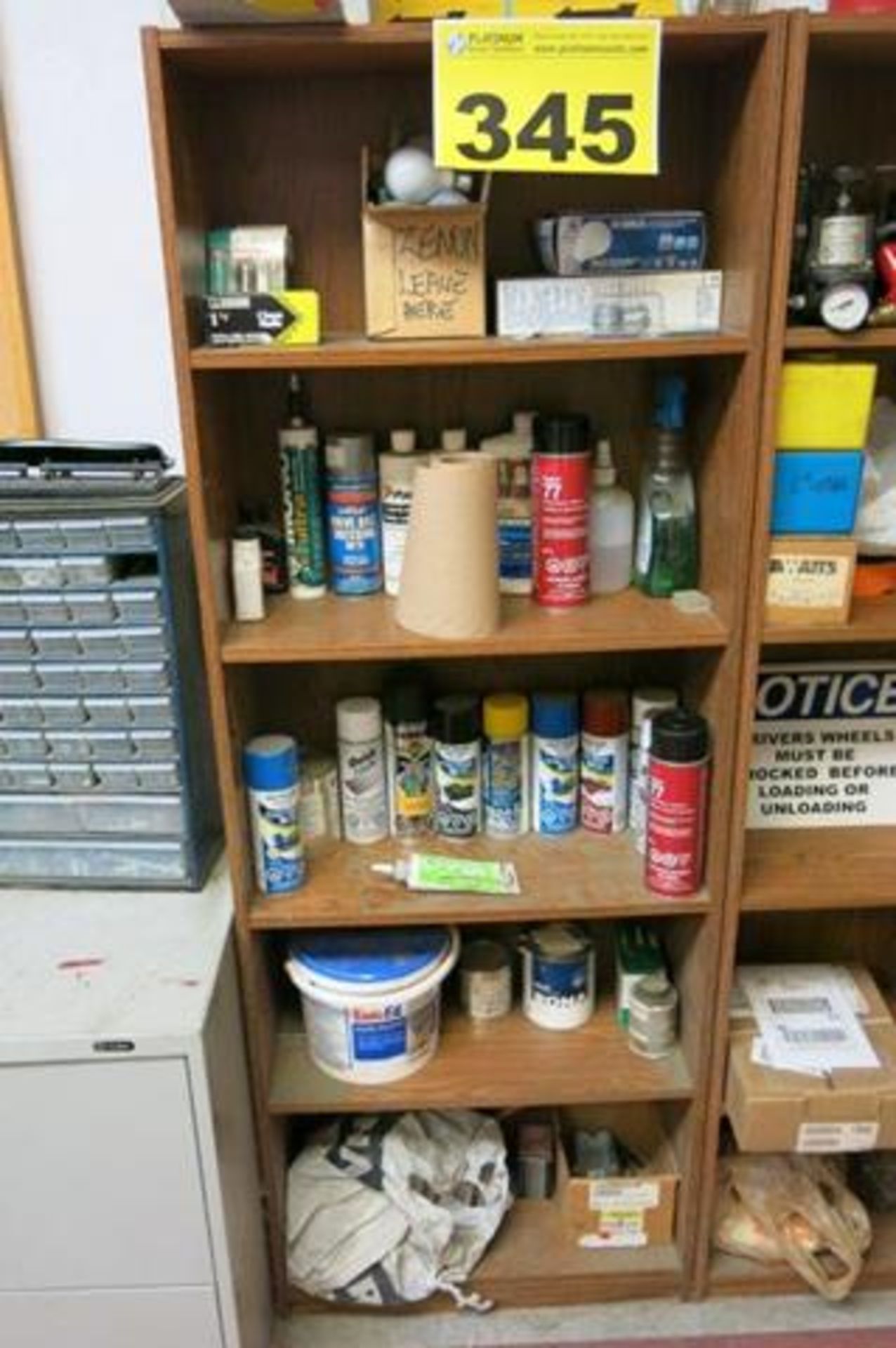 BOOK SHELF WITH CONTENTS