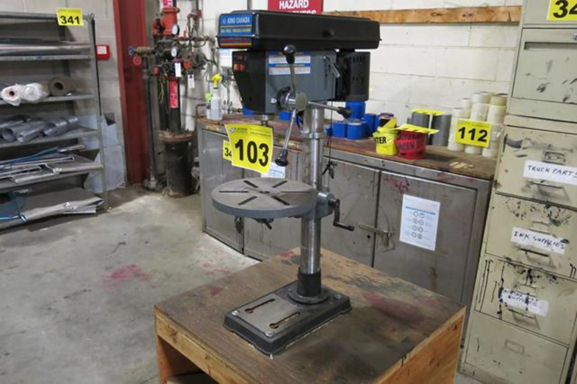 KING CANADA, KC117C, TABLE TOP DRILL PRESS