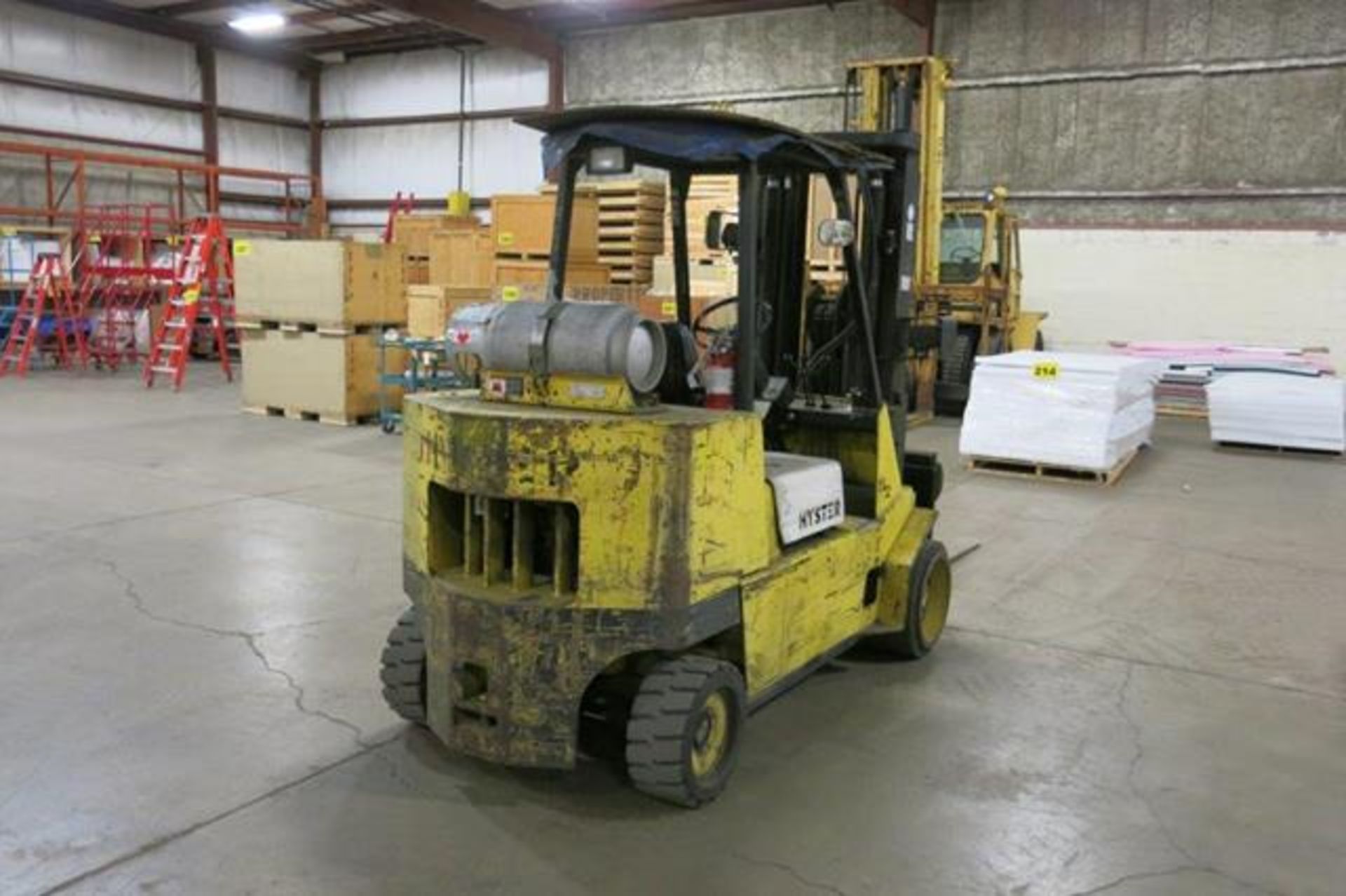 HYSTER, S120XLS, 11,000 LBS, 3 STAGE, LPG FORKLIFT, SIDESHIFT, 206.5" MAXIMUM LIFT 2,446 HOURS, S/ - Image 4 of 11