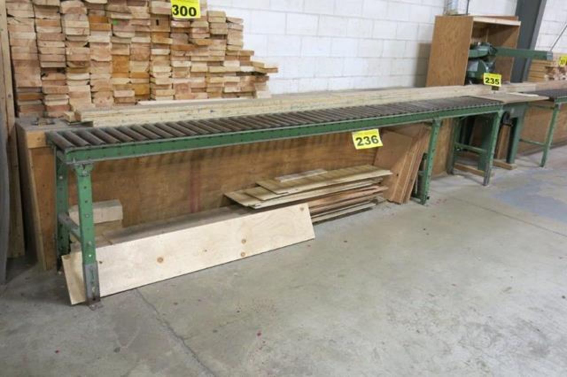 ROLLING CONVEYOR, 14’ x 18”