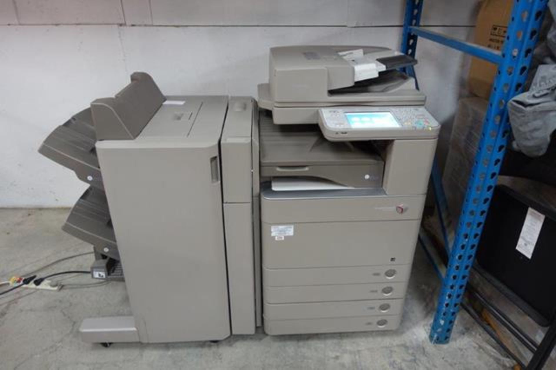 CANON, C5240A, IMAGE RUNNER ADVANCE, MULTIFUNCTION PHOTOCOPIER WITH PUNCHER & BOOKLET FINISHER, 2016 - Image 2 of 6