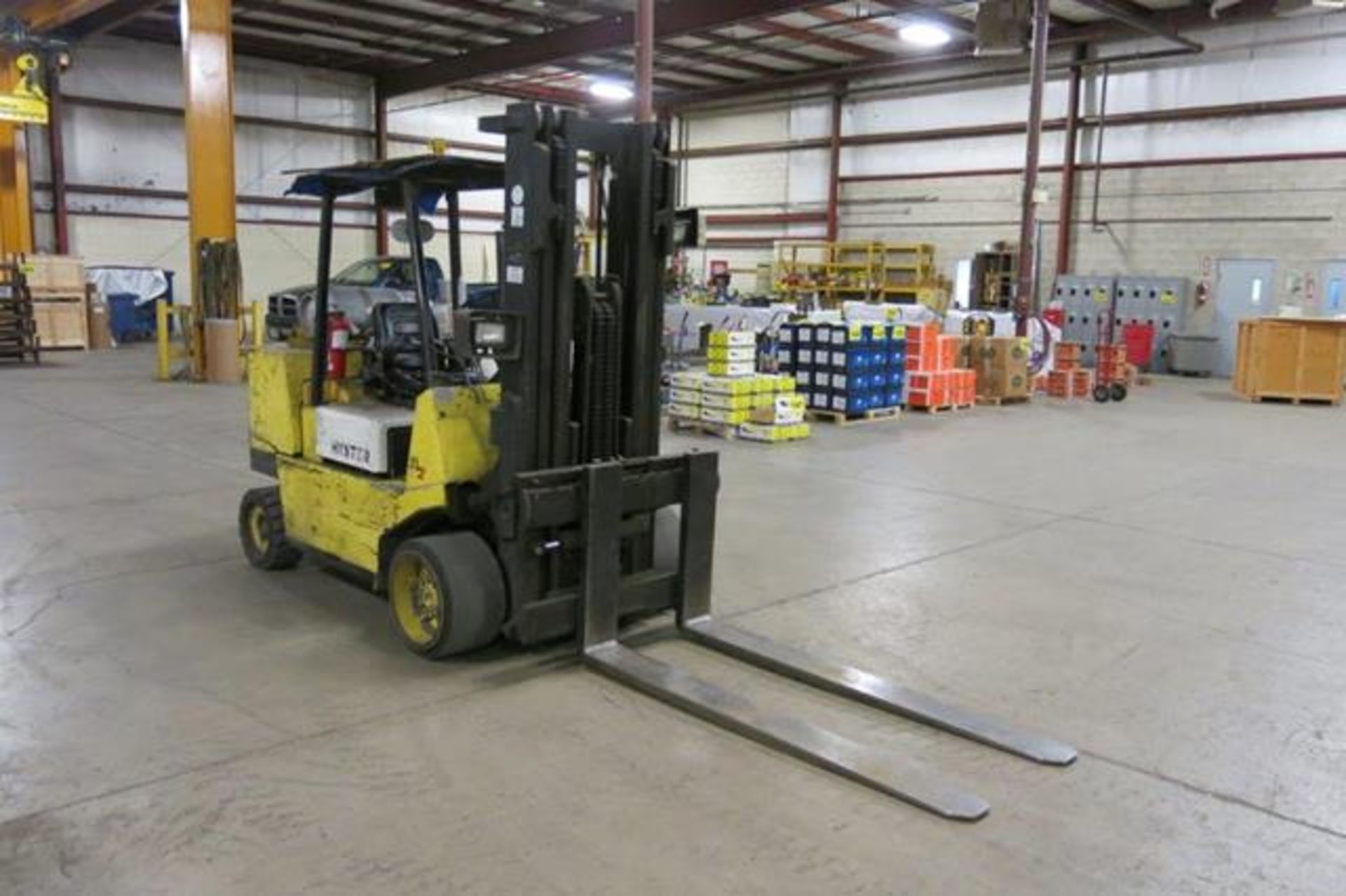 HYSTER, S120XLS, 11,000 LBS, 3 STAGE, LPG FORKLIFT, SIDESHIFT, 206.5" MAXIMUM LIFT 2,446 HOURS, S/ - Image 6 of 11