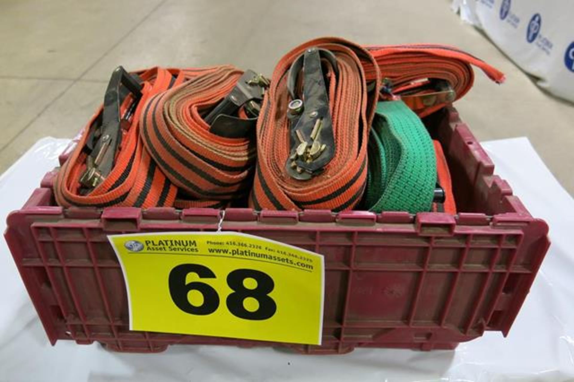 LOT OF TIE DOWNS