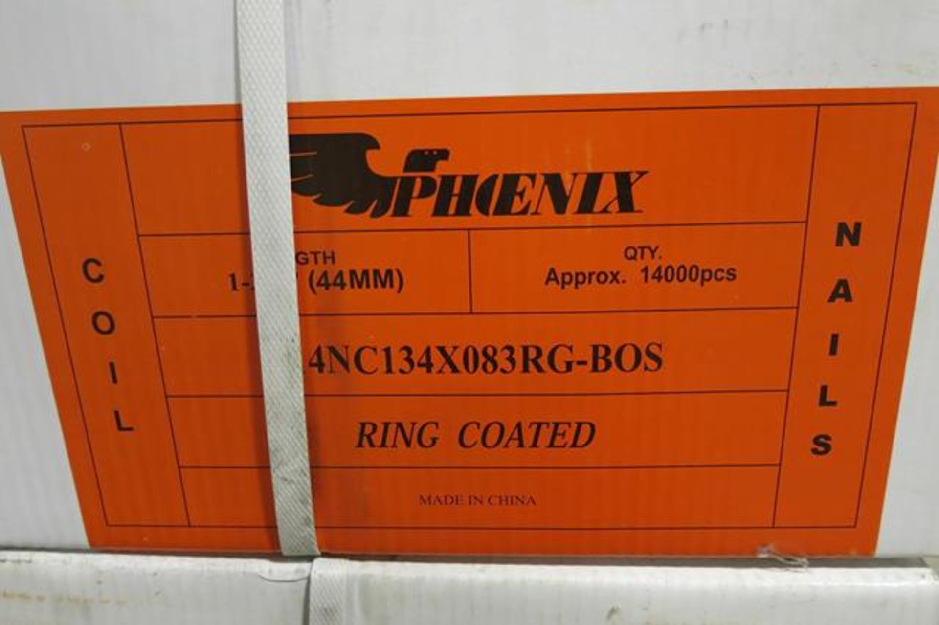 PHOENIX, 14NC134X083RG-V0S, 1.75", COIL NAILS, 14,000 APPROX. - NEW - Image 2 of 2