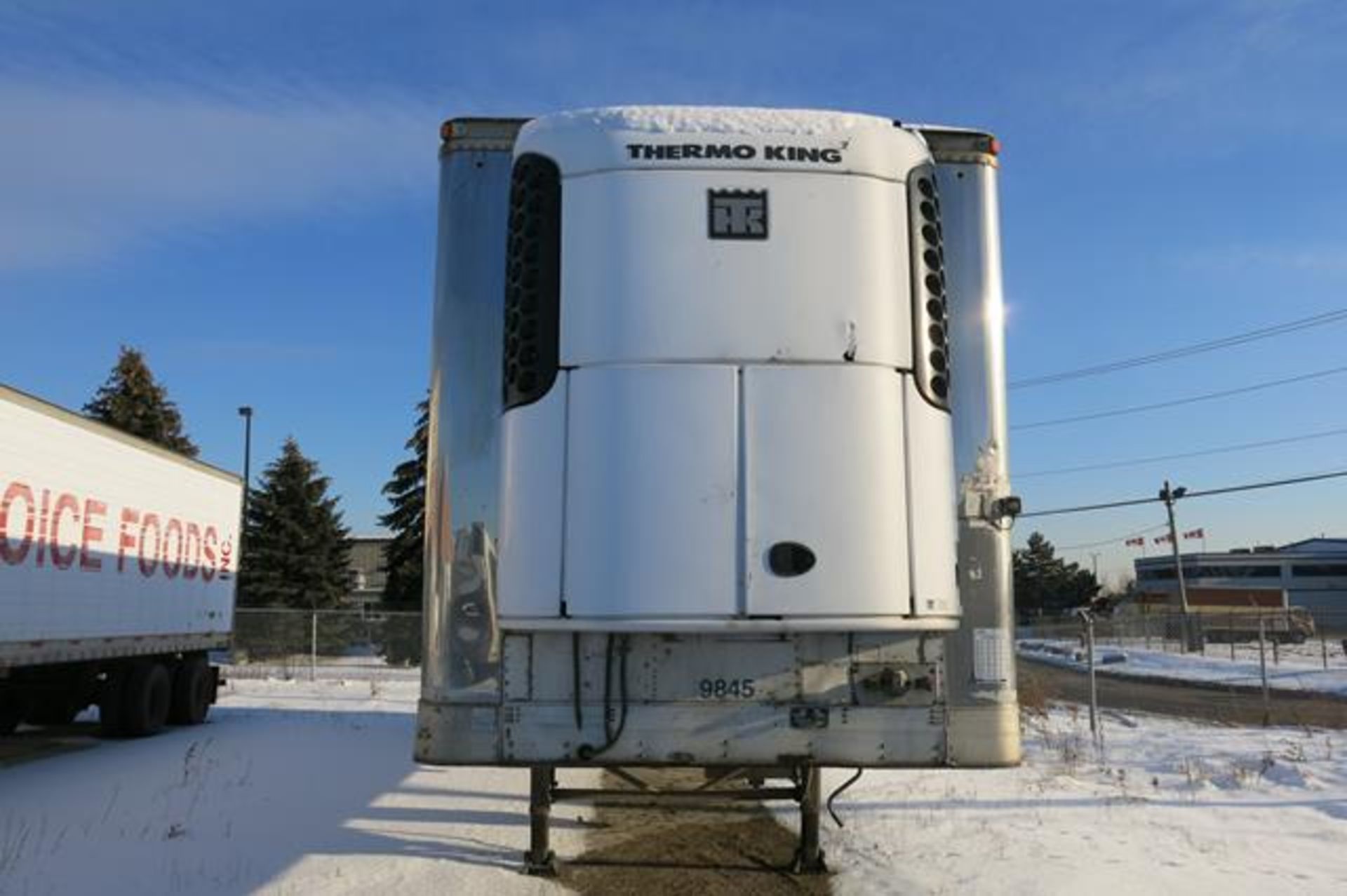 TRAILMOBILE, 53' REFRIGERATED VAN TRAILER, BARN DOORS, THERMO KING, SB-210, REEFER, 16,606 HOURS, - Image 3 of 11