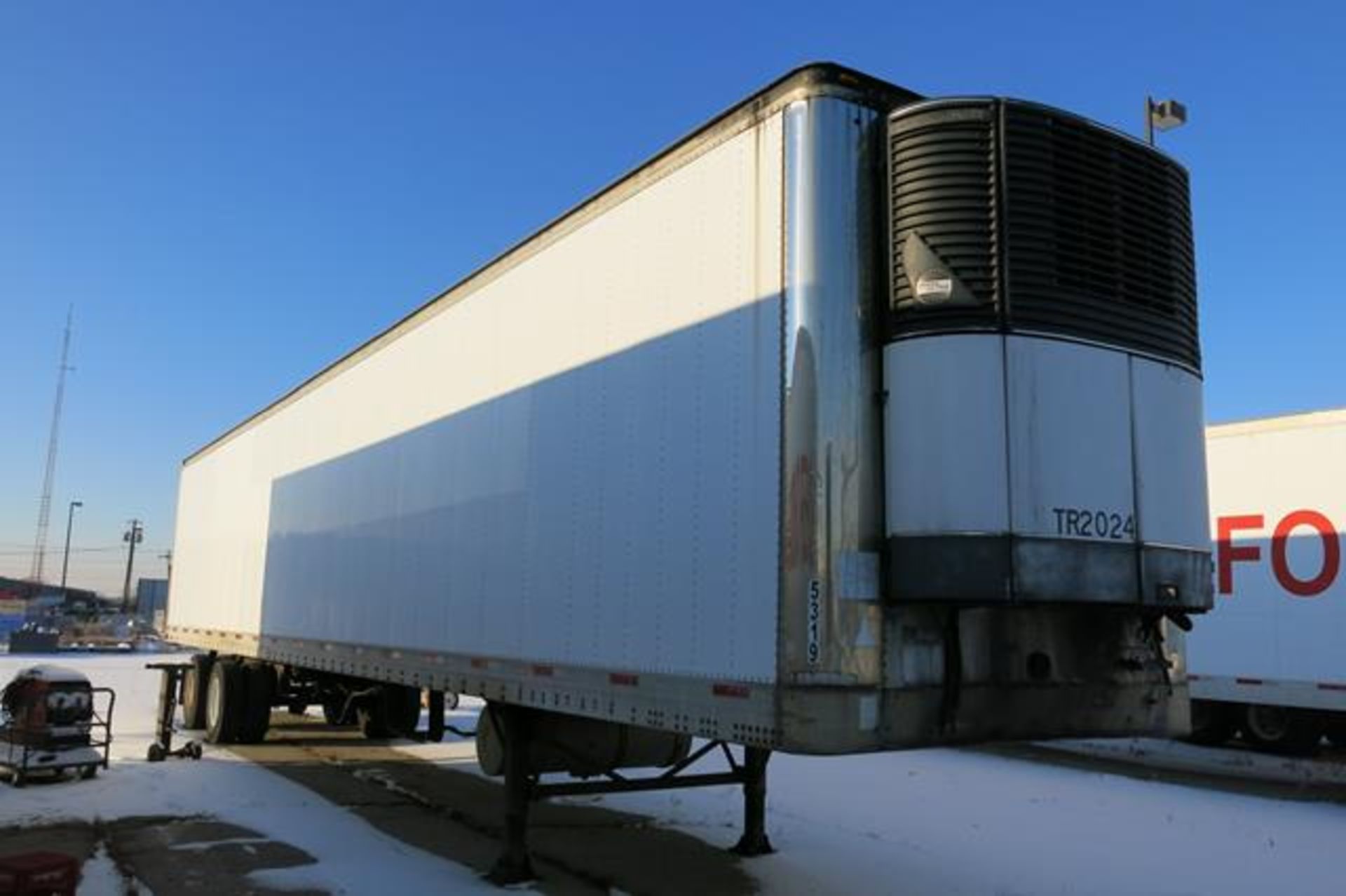 TRAILMOBILE, 53' REFRIGERATED VAN TRAILER, ROLLUP DOOR, CARRIER, PHOENIX ULTRA, REEFER, 24,817 HOURS