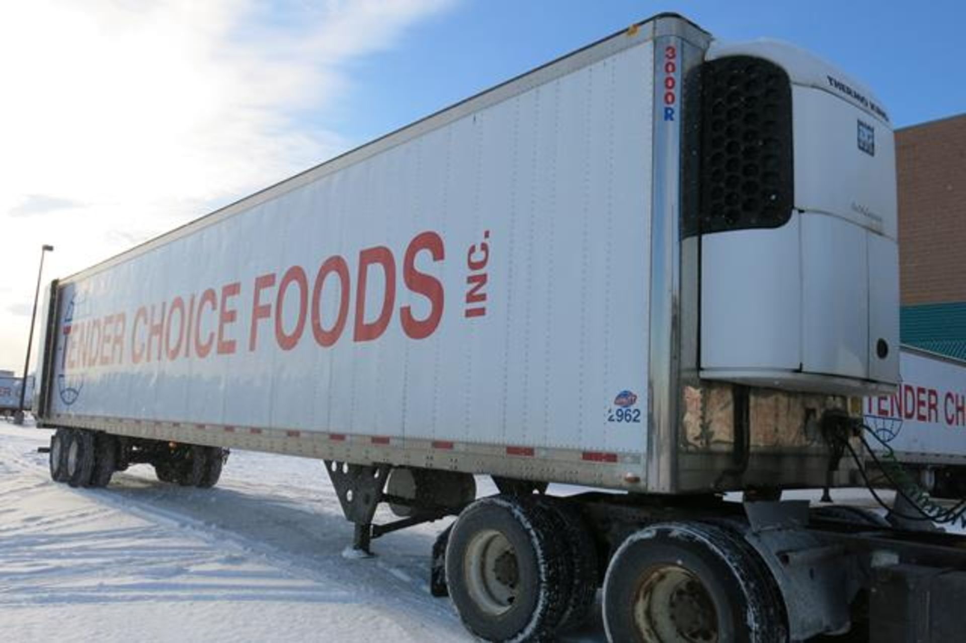 UTILITY, 3000R, 53' REFRIGERATED VAN TRAILER, BARN DOORS, THERMO KING, SB-210, REEFER, 15,864 HOURS,