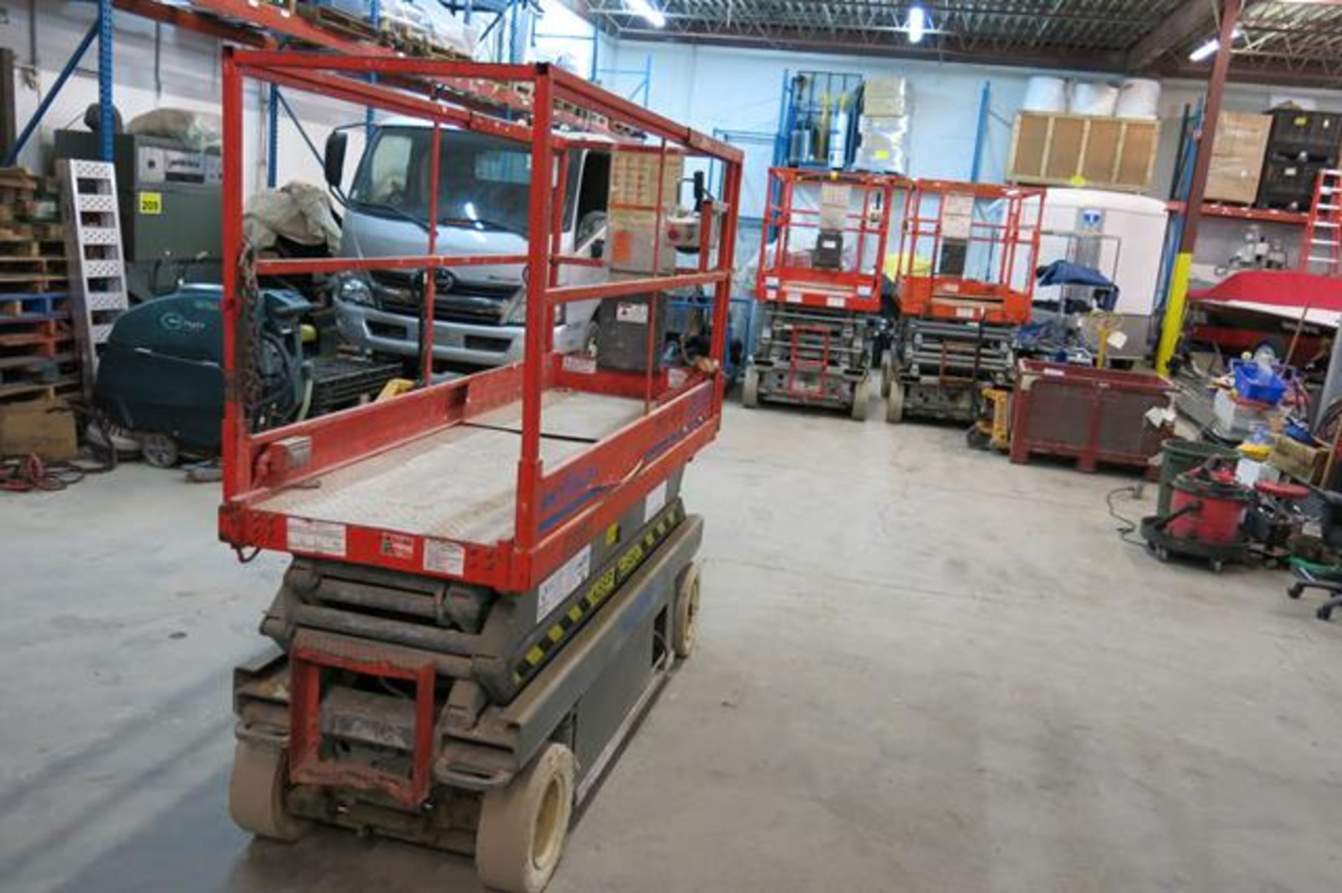 SKYJACK, SJIII 3220, 20', BATTERY POWERED SCISSOR LIFT, 800 LBS. CAPACITY, 782 HOURS, S/N 609273 - Image 7 of 10