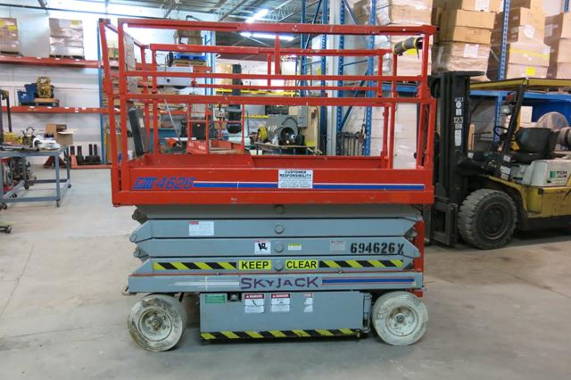 SKYJACK, SJIII-4626, 26', BATTERY POWERED SCISSOR LIFT - Image 5 of 11