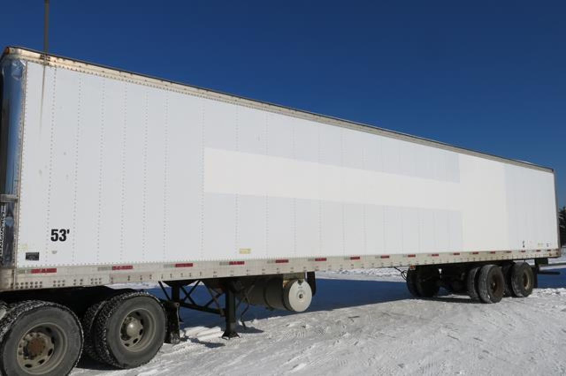 TRAILMOBILE, 53' REFRIGERATED VAN TRAILER, BARN DOORS, THERMO KING, SB-210, REEFER, 14,880 HOURS - Image 2 of 12