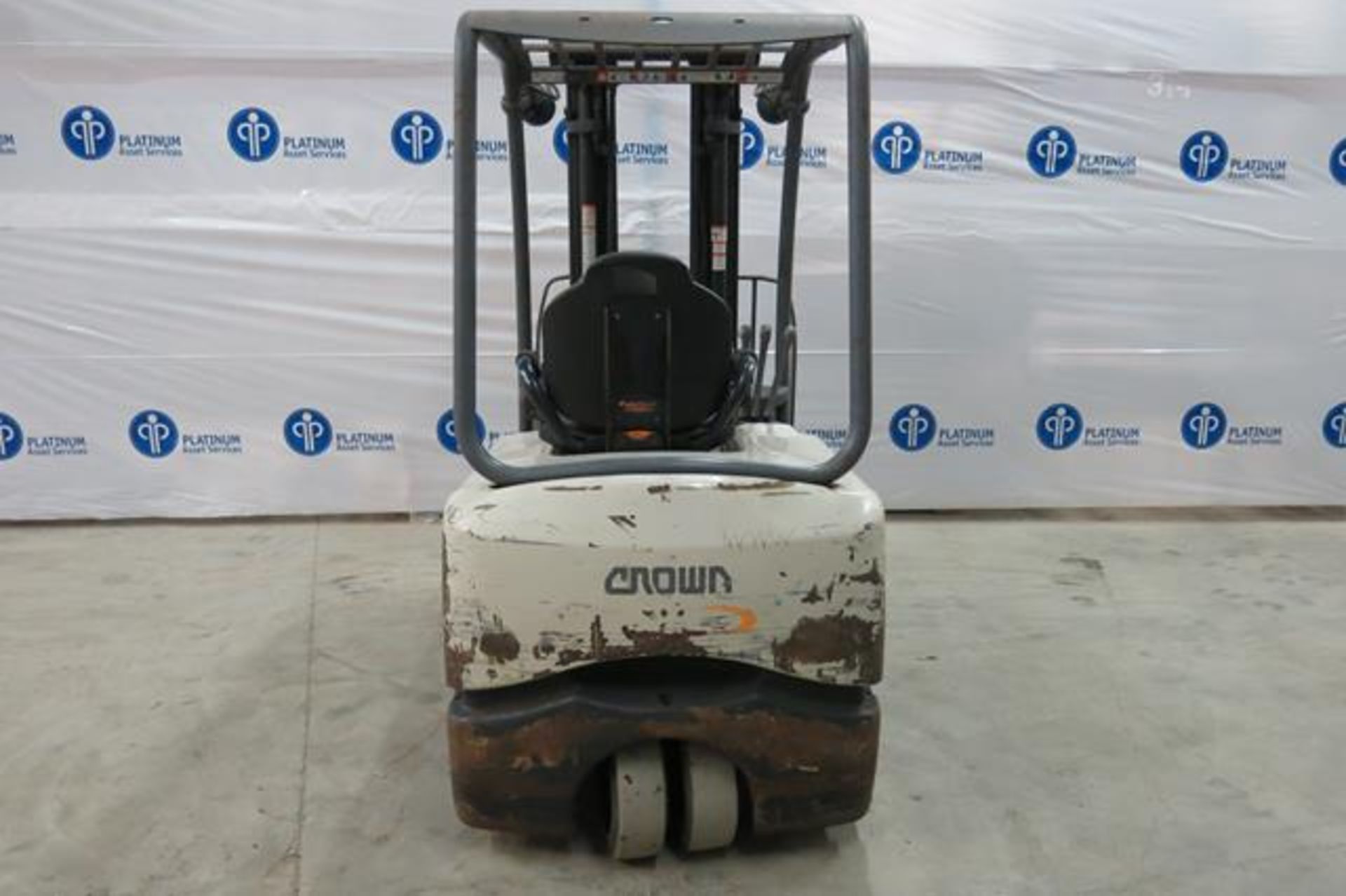 CROWN, SC5245-40, 3,700 LBS., 3 STAGE, 48V,BATTERY POWERED, FORKLIFT, SIDESHIFT, 190" MAXIMUM - Image 5 of 9