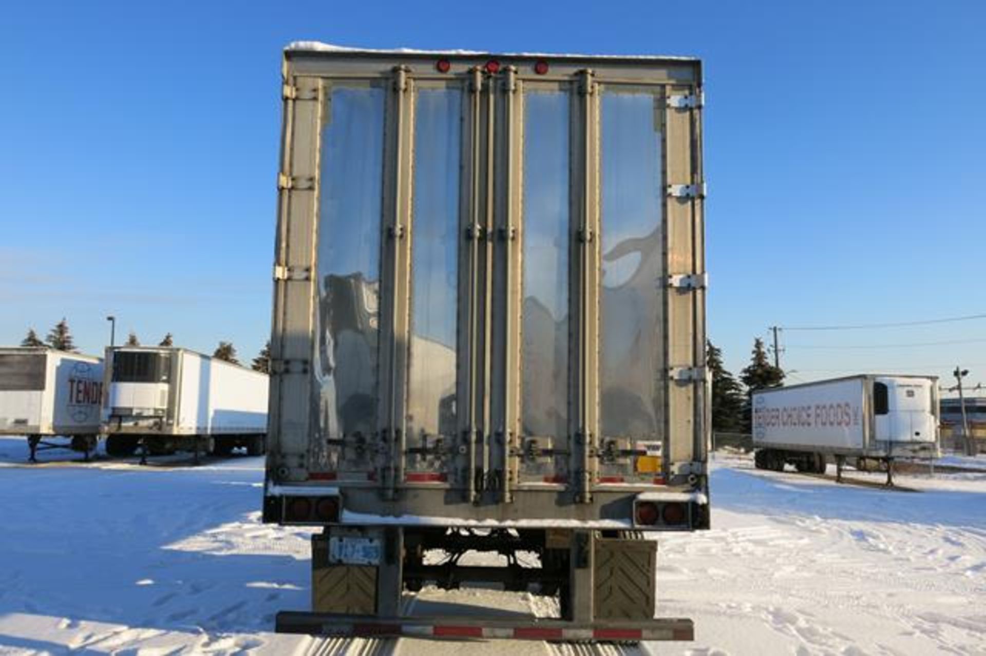 TRAILMOBILE, 53' REFRIGERATED VAN TRAILER, BARN DOORS, THERMO KING, SB-210, REEFER, 15,668 HOURS, - Image 3 of 12