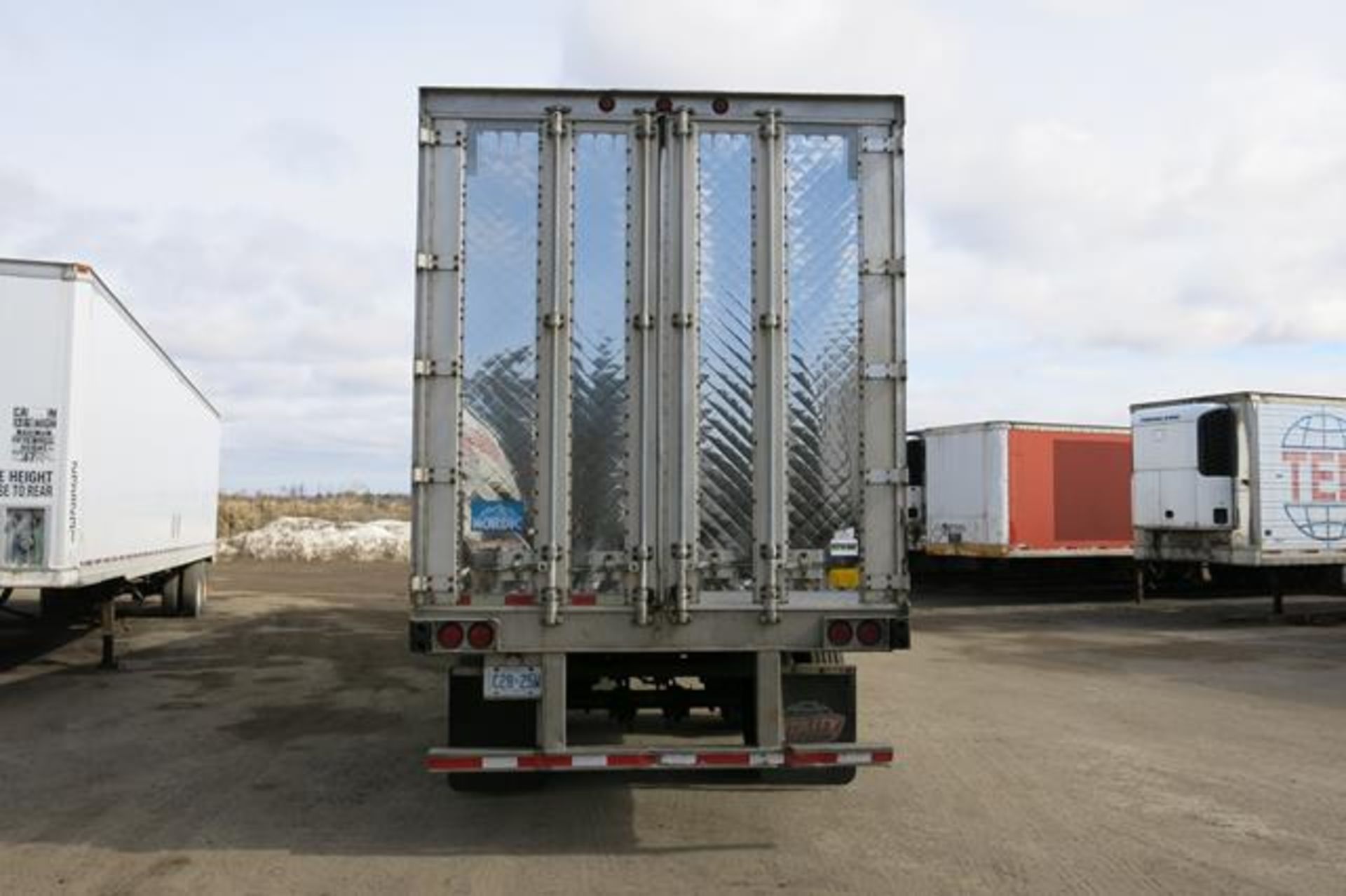 TRAILMOBILE, 53' REFRIGERATED VAN TRAILER, BARN DOORS, CARRIER, ULTRA FRESH 2, REEFER, 25,761 HOURS, - Image 8 of 18