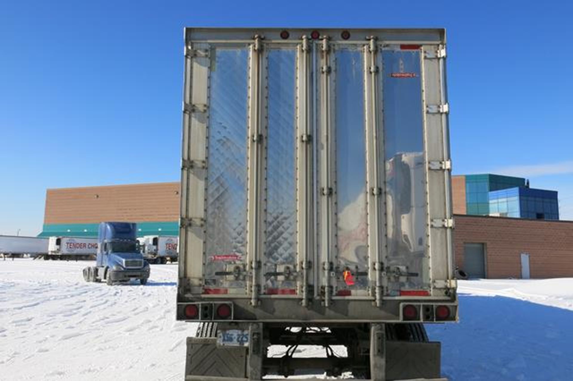 TRAILMOBILE, 53' REFRIGERATED VAN TRAILER, BARN DOORS, THERMO KING, REEFER, 17,932 ENGINE HOURS - Image 4 of 12