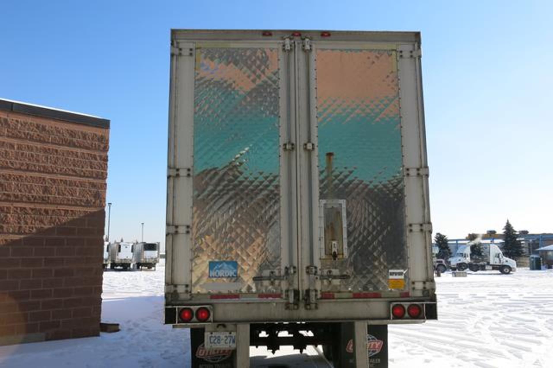 TRAILMOBILE, 53' REFRIGERATED VAN TRAILER, BARN DOORS, THERMO KING, SB-210, REEFER, 8,981 HOURS, - Image 3 of 11