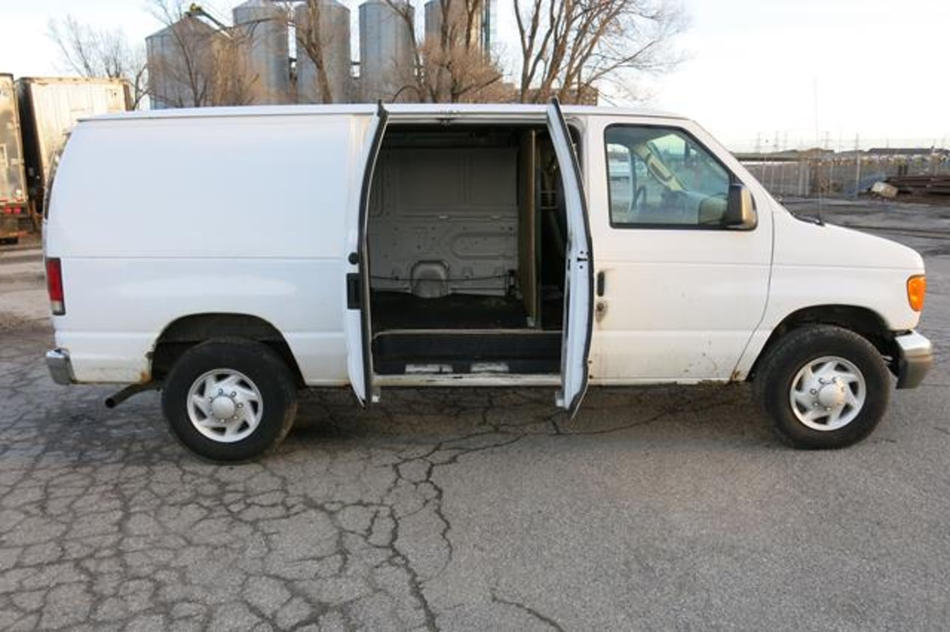 FORD, E250, CARGO VAN, GASOLINE ENGINE, CUSTOM BUILT HOIST SYSTEM, 353,466 KM, VIN# - Image 9 of 15