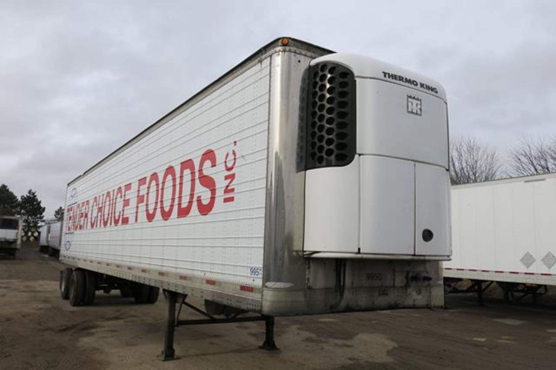 TRAILMOBILE, 53' REFRIGERATED VAN TRAILER, BARN DOORS, THERMO KING, SB-210, REEFER, 19,760 HOURS, - Image 2 of 18