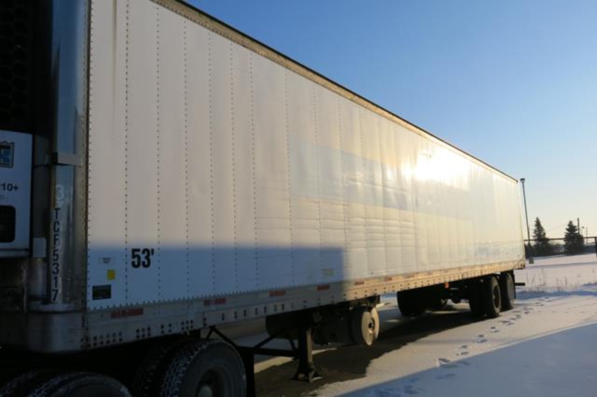 TRAILMOBILE, 53' REFRIGERATED VAN TRAILER, ROLLUP DOOR, THERMO KING, SB-210+, REEFER, 12,296