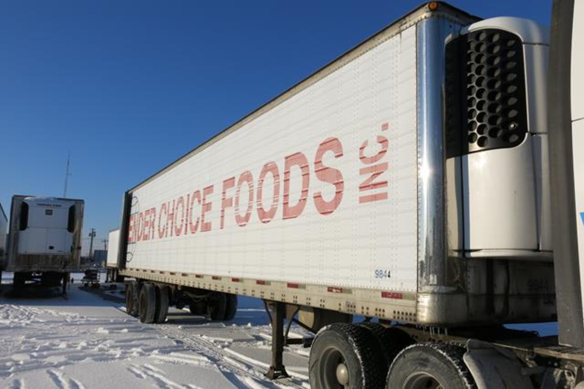 TRAILMOBILE, 53' REFRIGERATED VAN TRAILER, BARN DOORS, THERMO KING, SB-210, REEFER, 15,668 HOURS, - Image 2 of 12