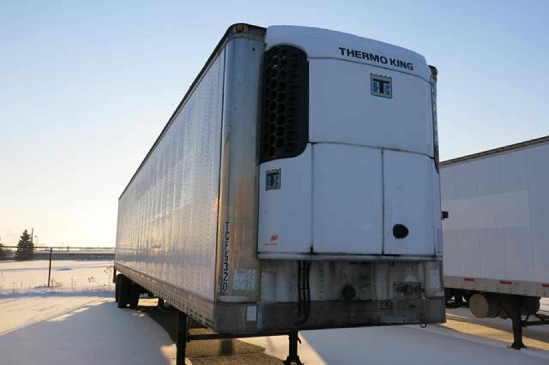 TRAILMOBILE, 53' REFRIGERATED VAN TRAILER, ROLLUP DOOR, THERMO KING, SB-210+, REEFER, 9,197 HOURS,
